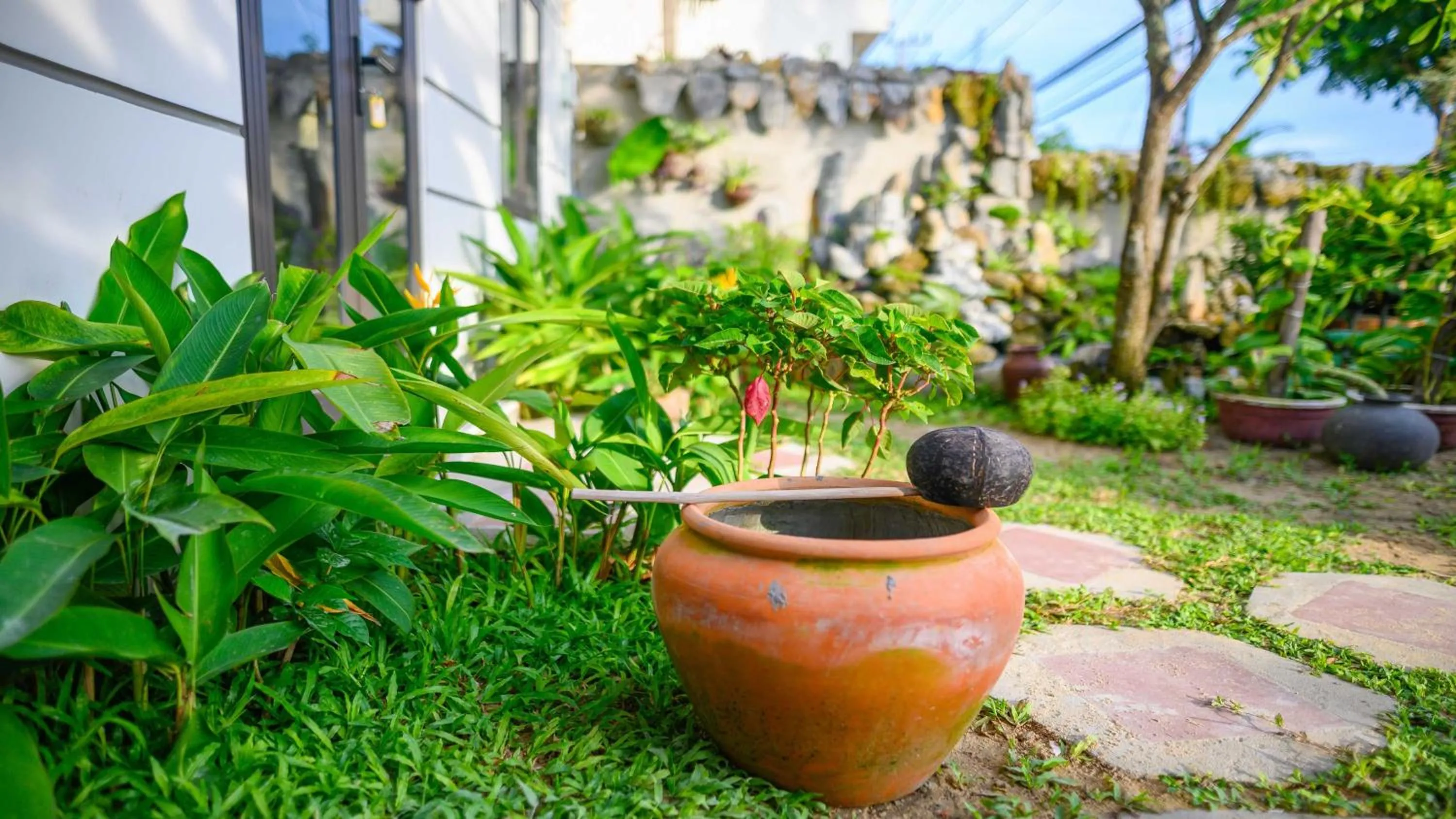 Patio in Hoi An Garden Sea Homestay
