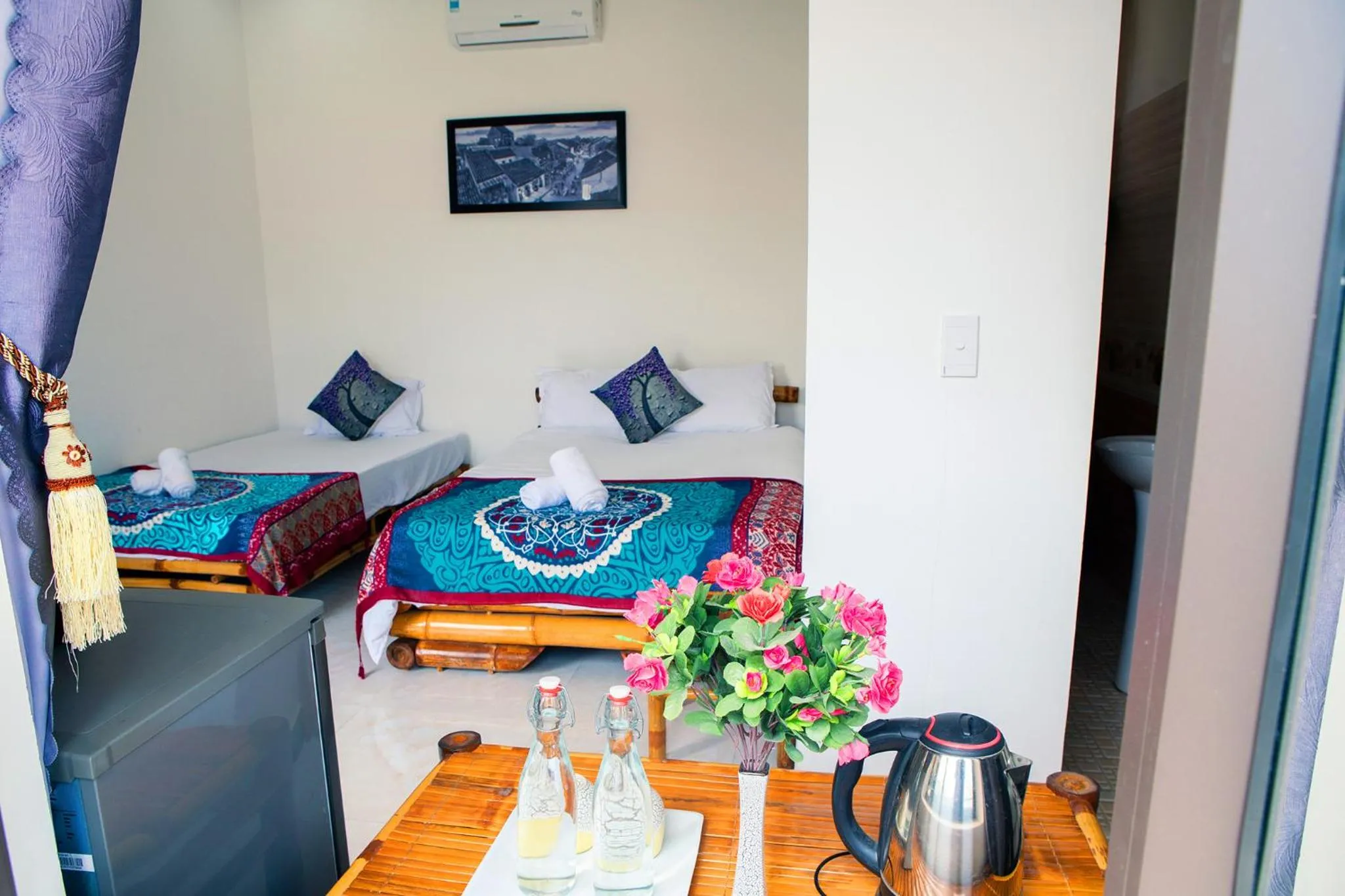 Toilet, Bed in Hoi An Garden Sea Homestay