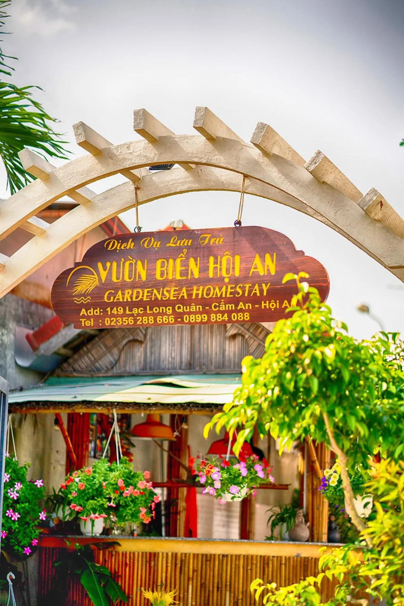 Property building in Hoi An Garden Sea Homestay