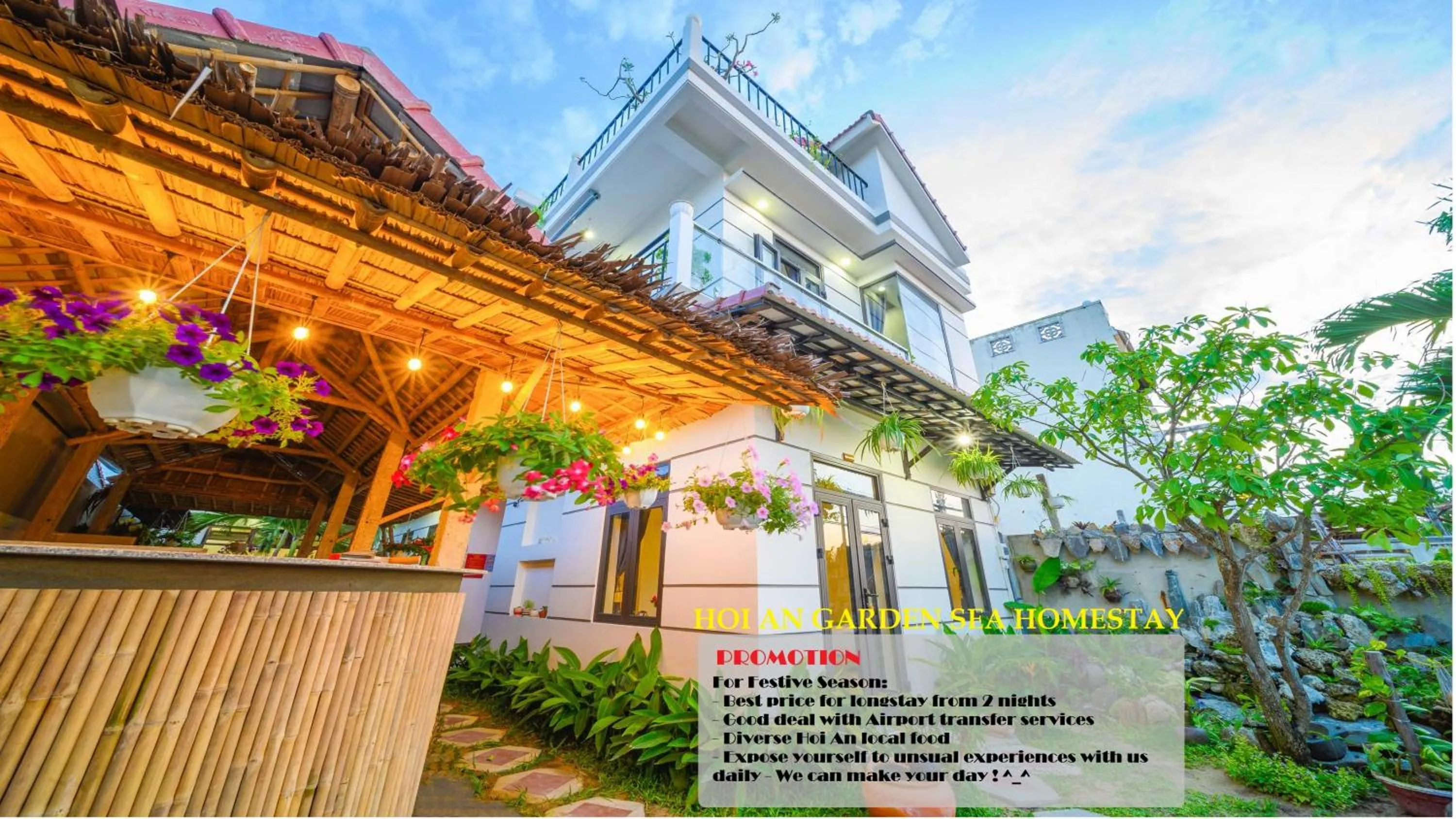 Property building in Hoi An Garden Sea Homestay
