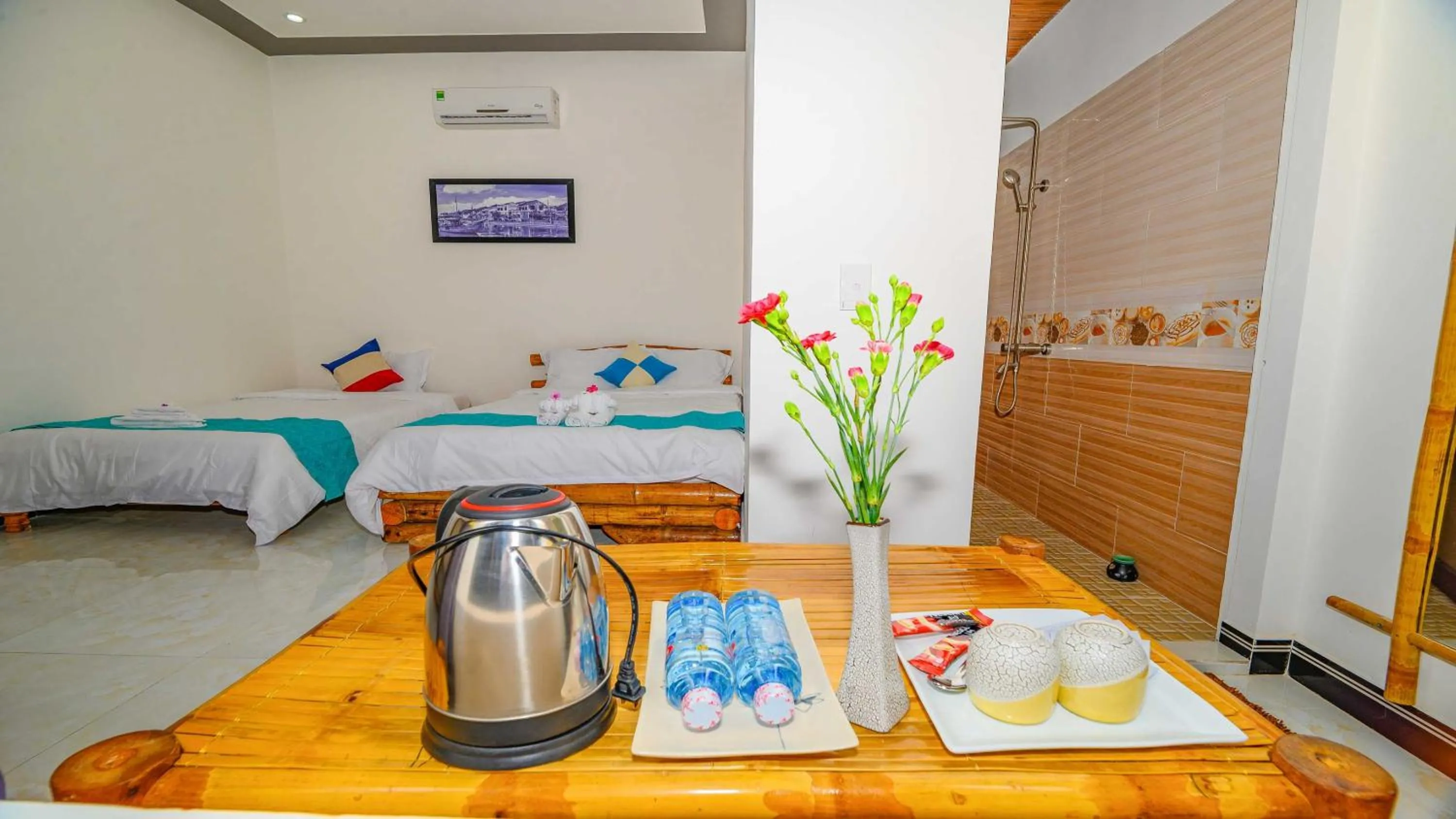 Bed in Hoi An Garden Sea Homestay