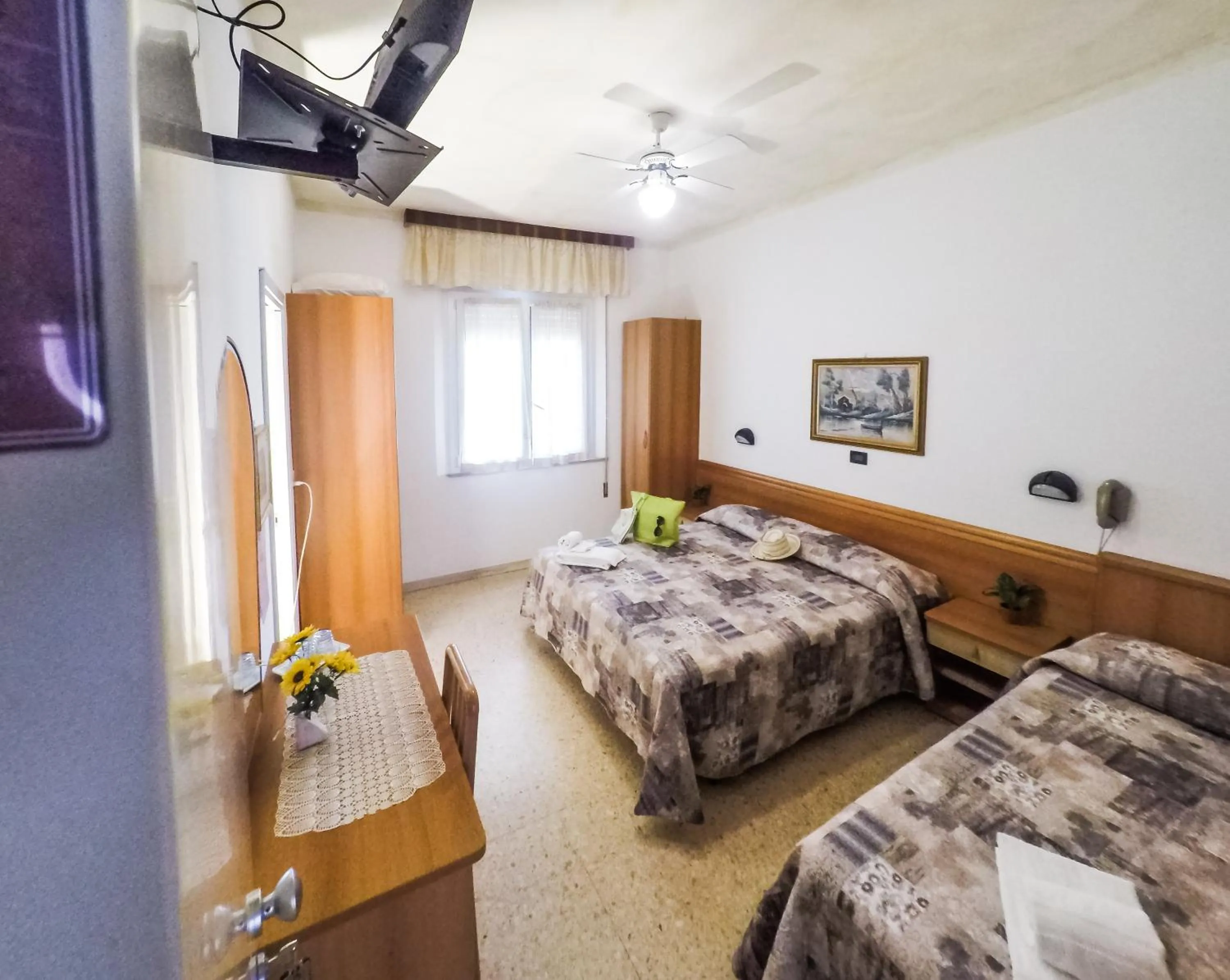 Bed in Hotel Trianon