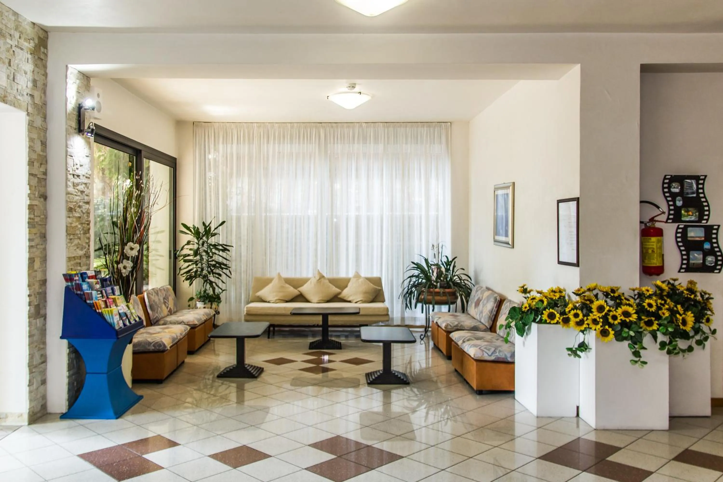 Lobby or reception in Hotel Trianon