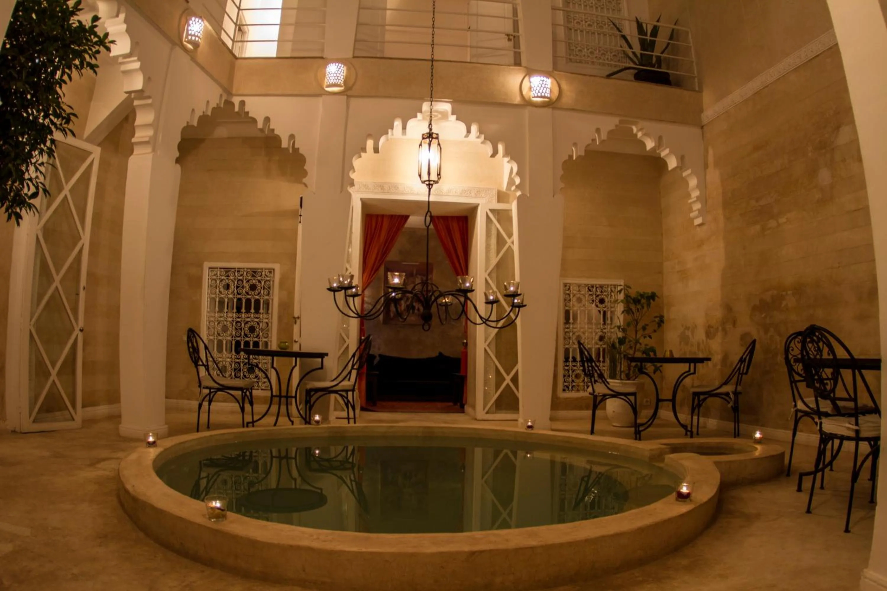 Patio in Riad THALGE