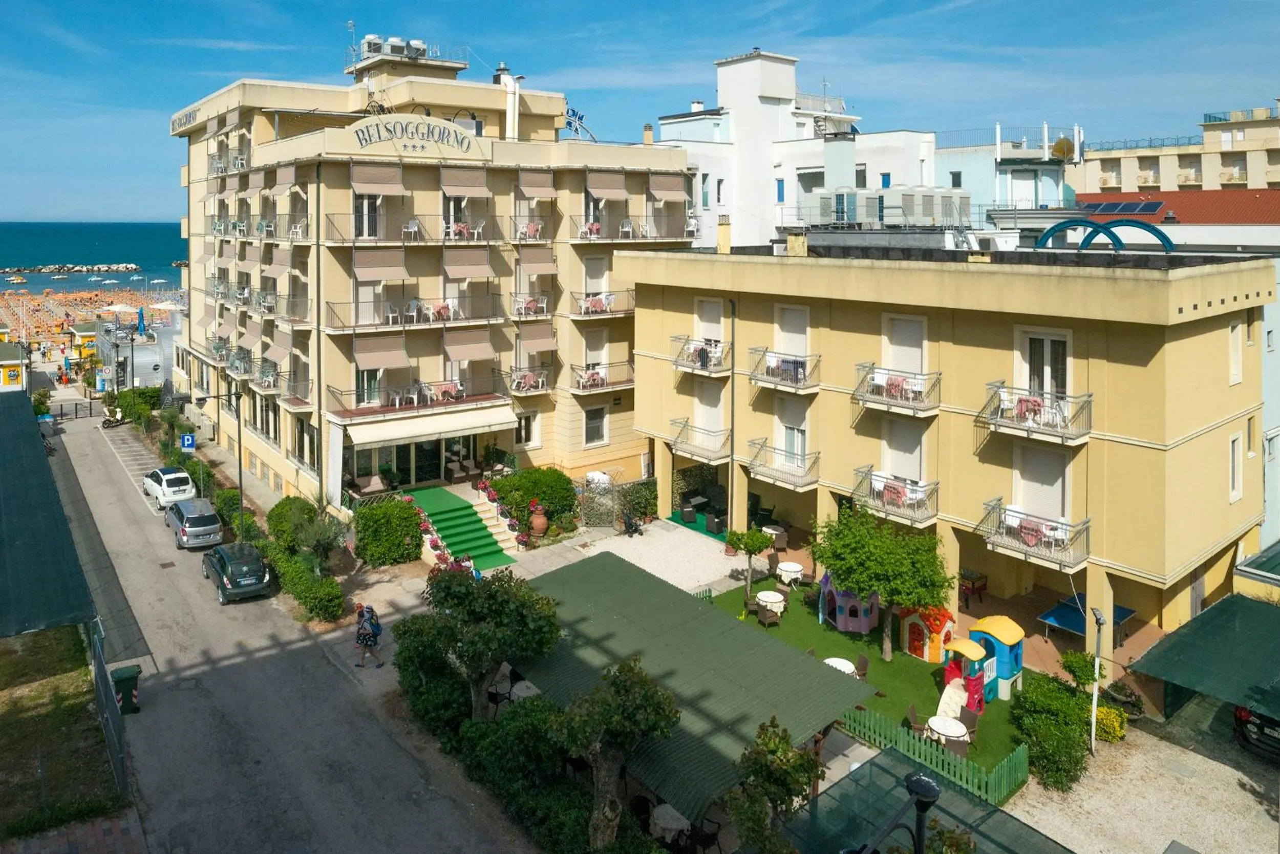 Bird's eye view in Hotel Belsoggiorno