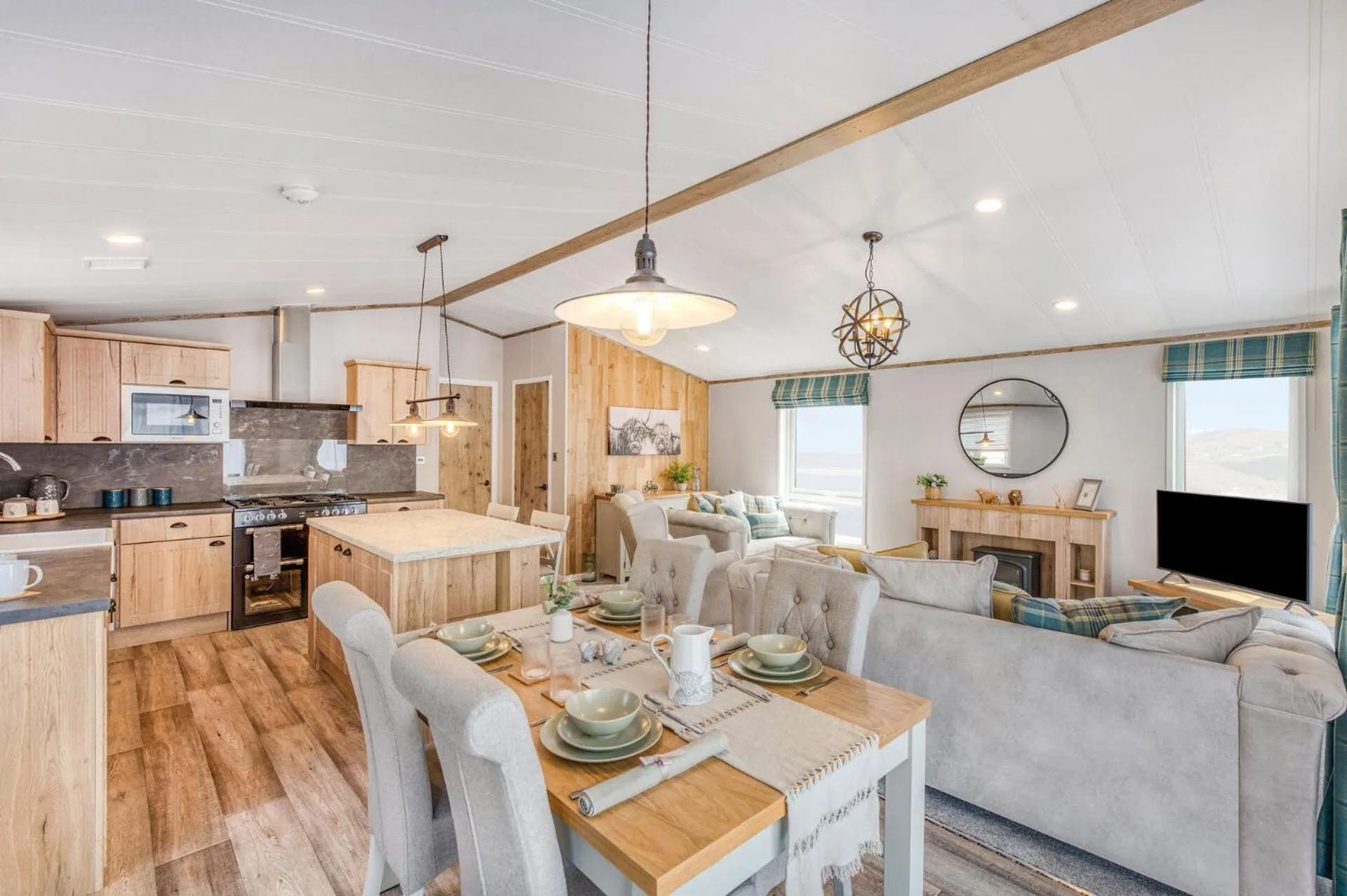 Living room in Aberdunant Hall