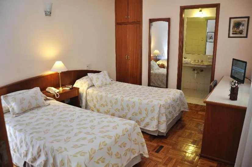 Bed in Hotel Los Cedros