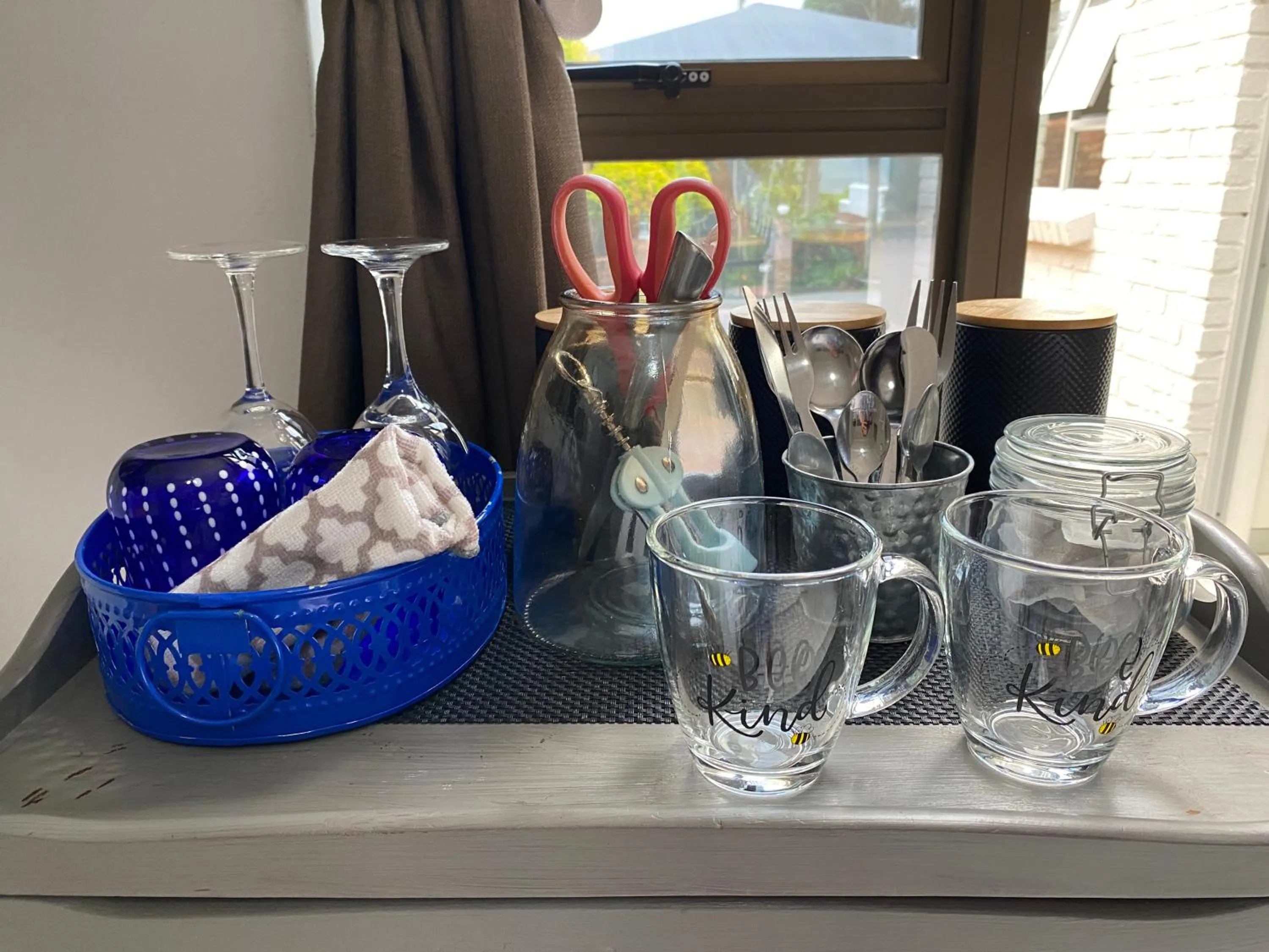 kitchen in AfricaLove Guest Condo