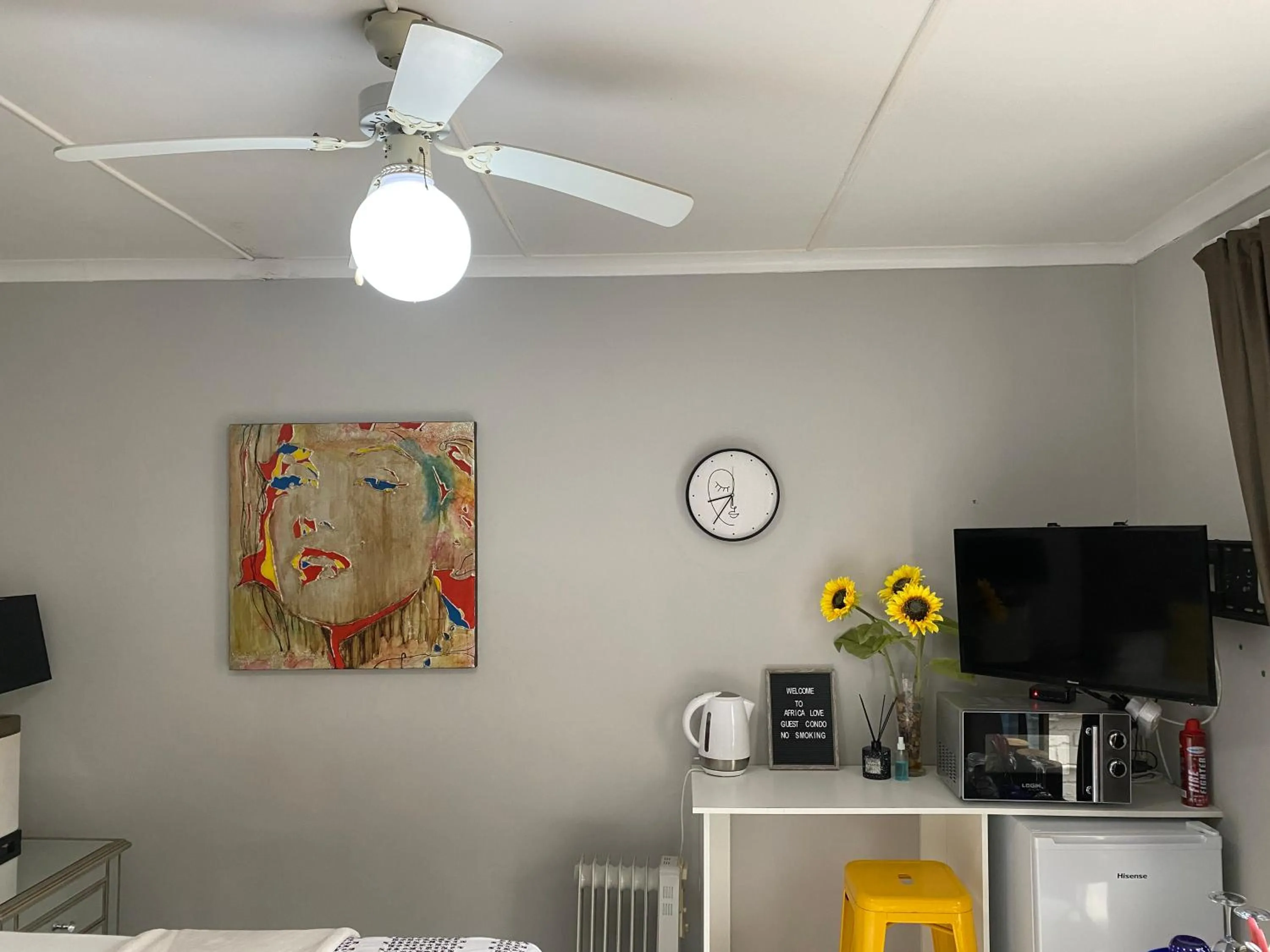 Decorative detail in AfricaLove Guest Condo