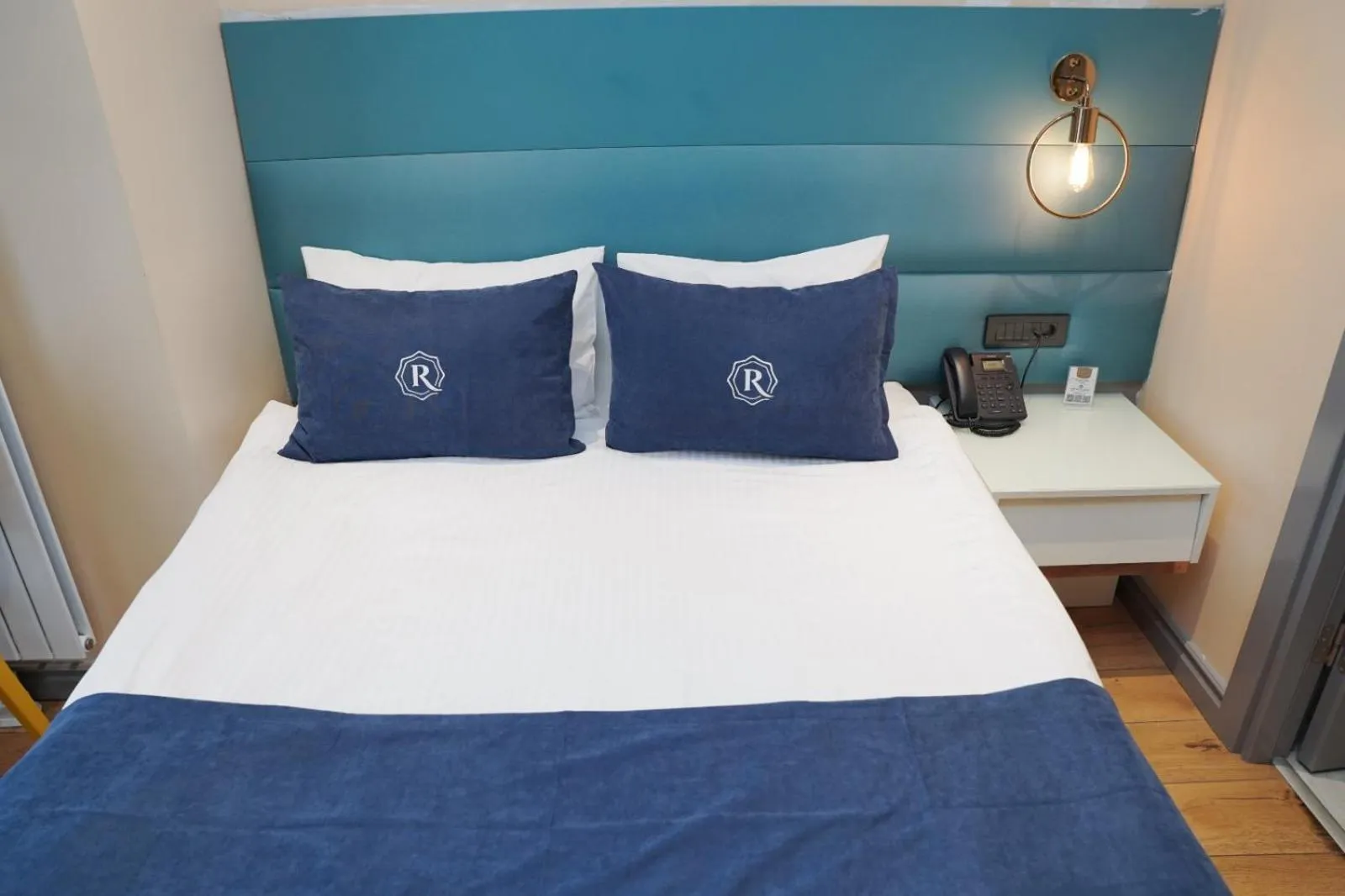 Bed in Royal Galata Hotel
