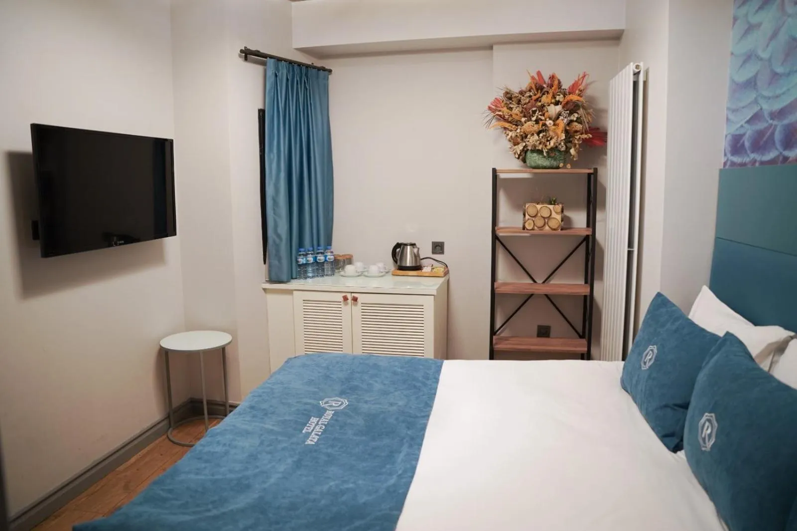 Bed in Royal Galata Hotel