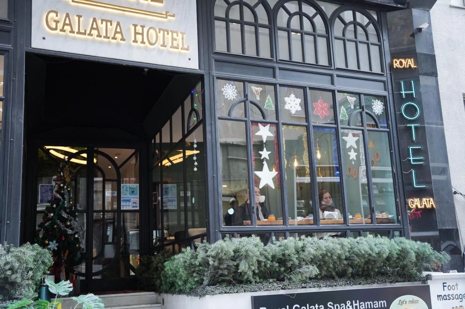 Facade/entrance in Royal Galata Hotel