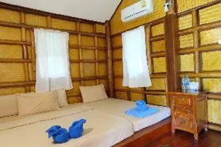 Bed in Koh kood Neverland beach resort