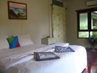 Bed in Koh kood Neverland beach resort