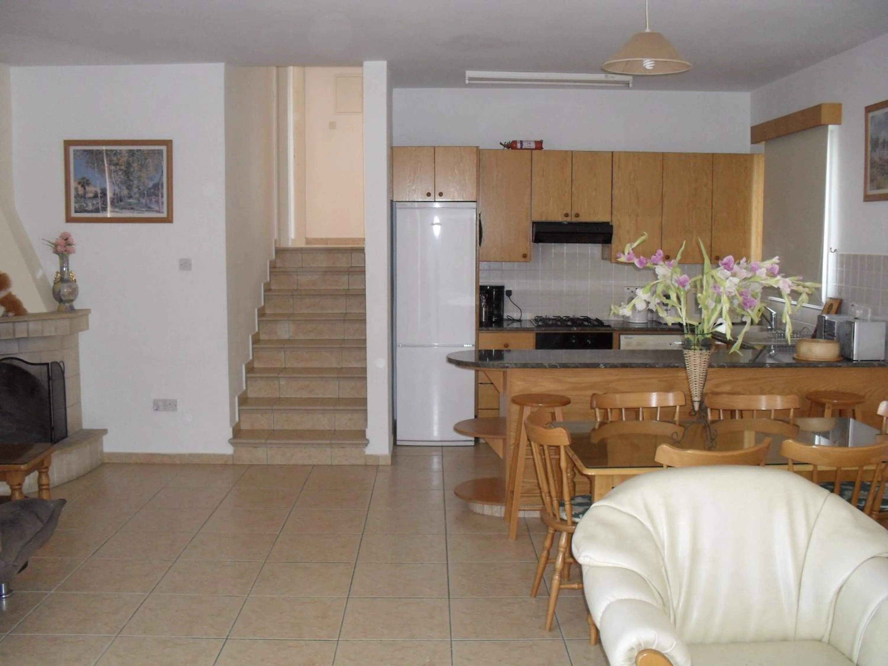 Dining area in Villa Theodora
