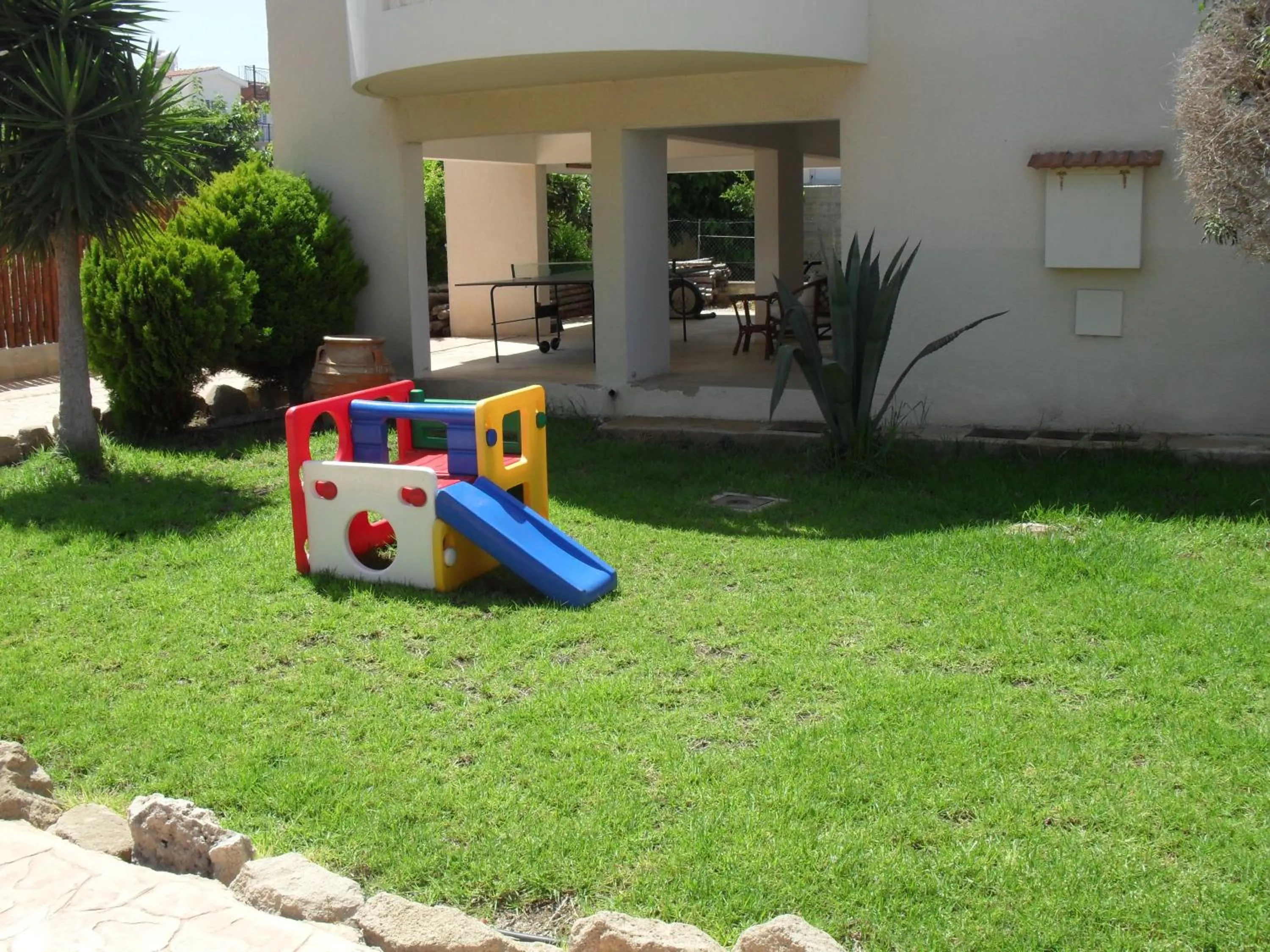 Children play ground in Villa Theodora