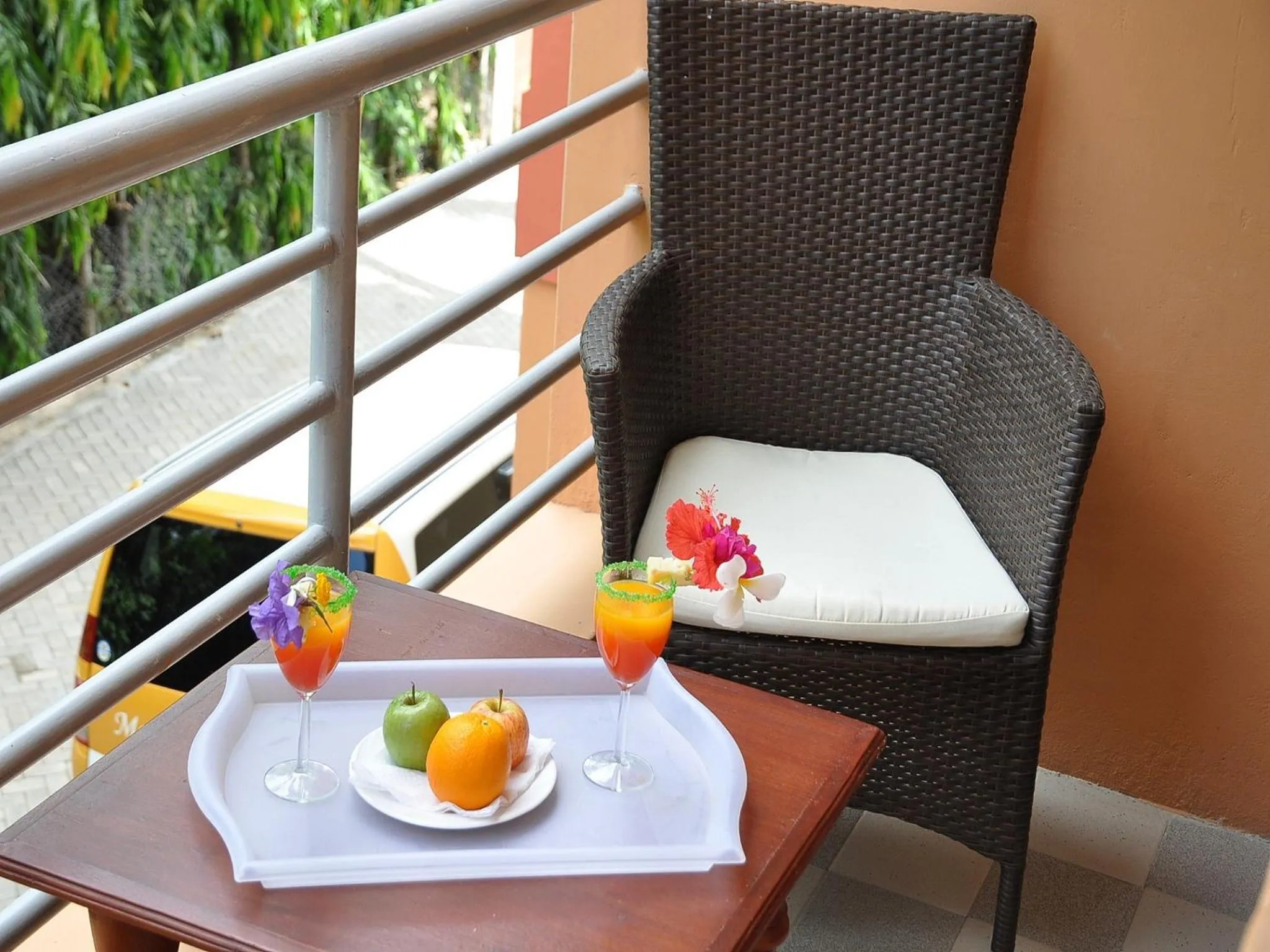 Balcony/Terrace in Monalisa Hotel