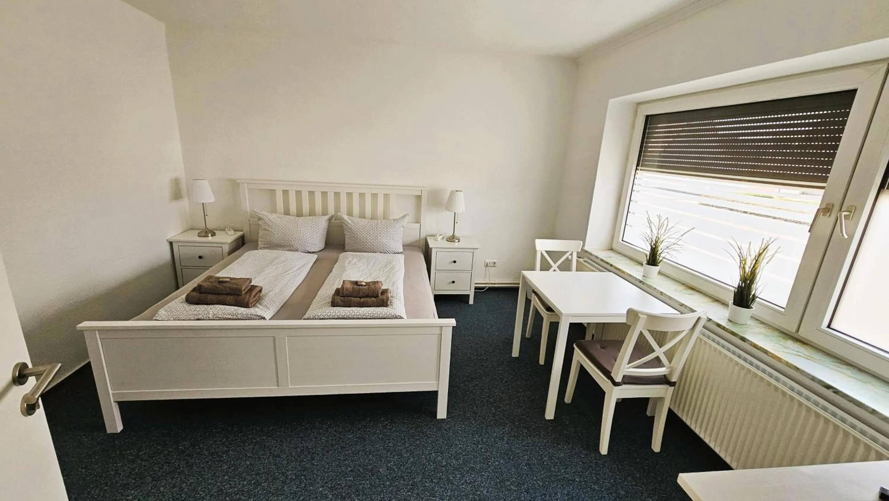 Bed in Hotel Dorfkrug Büsum