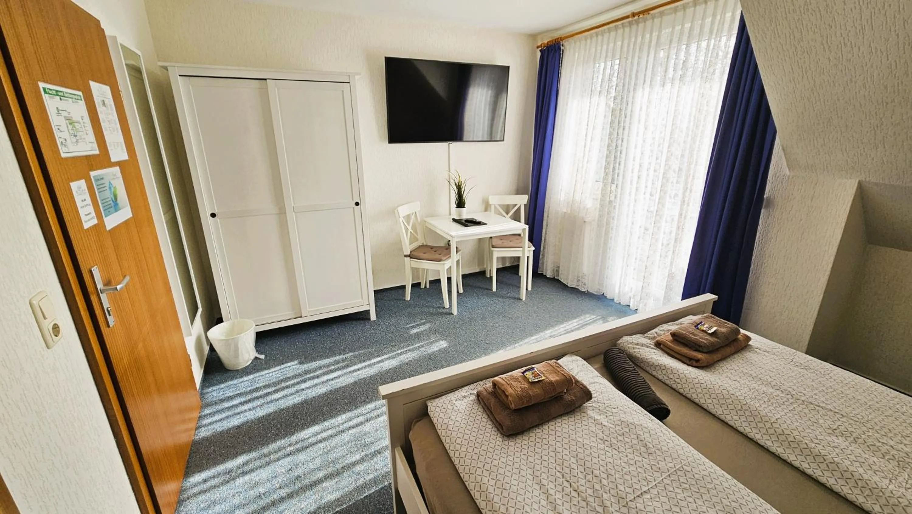 Bed in Hotel Dorfkrug Büsum