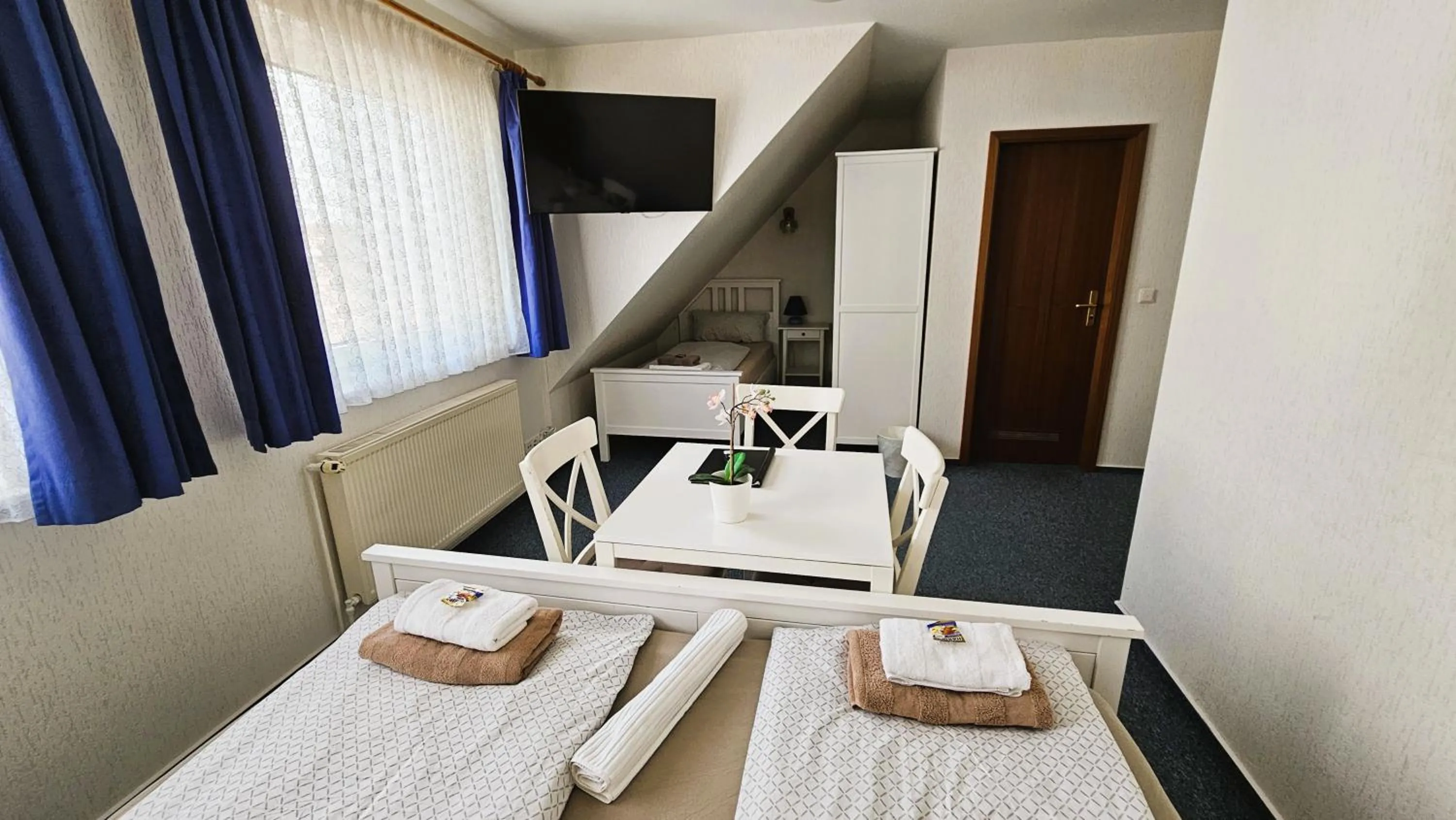 Bed in Hotel Dorfkrug Büsum