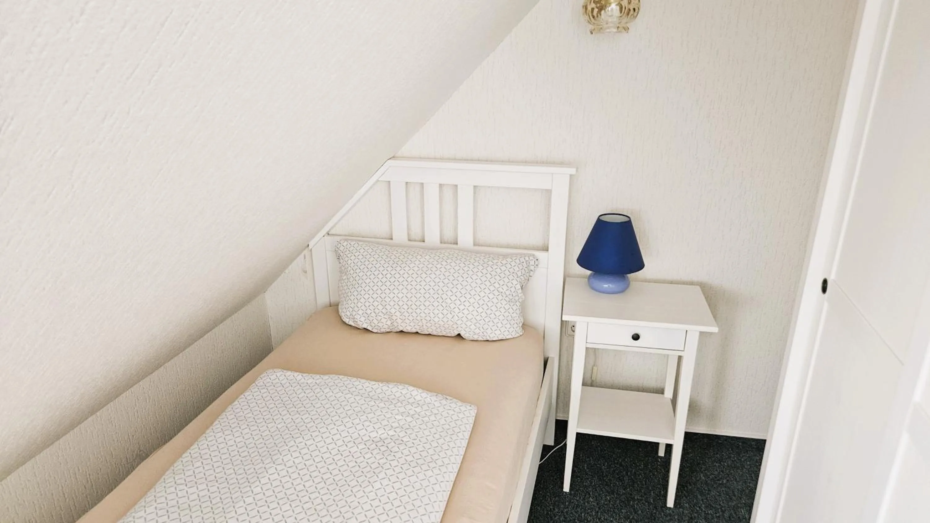 Bed in Hotel Dorfkrug Büsum