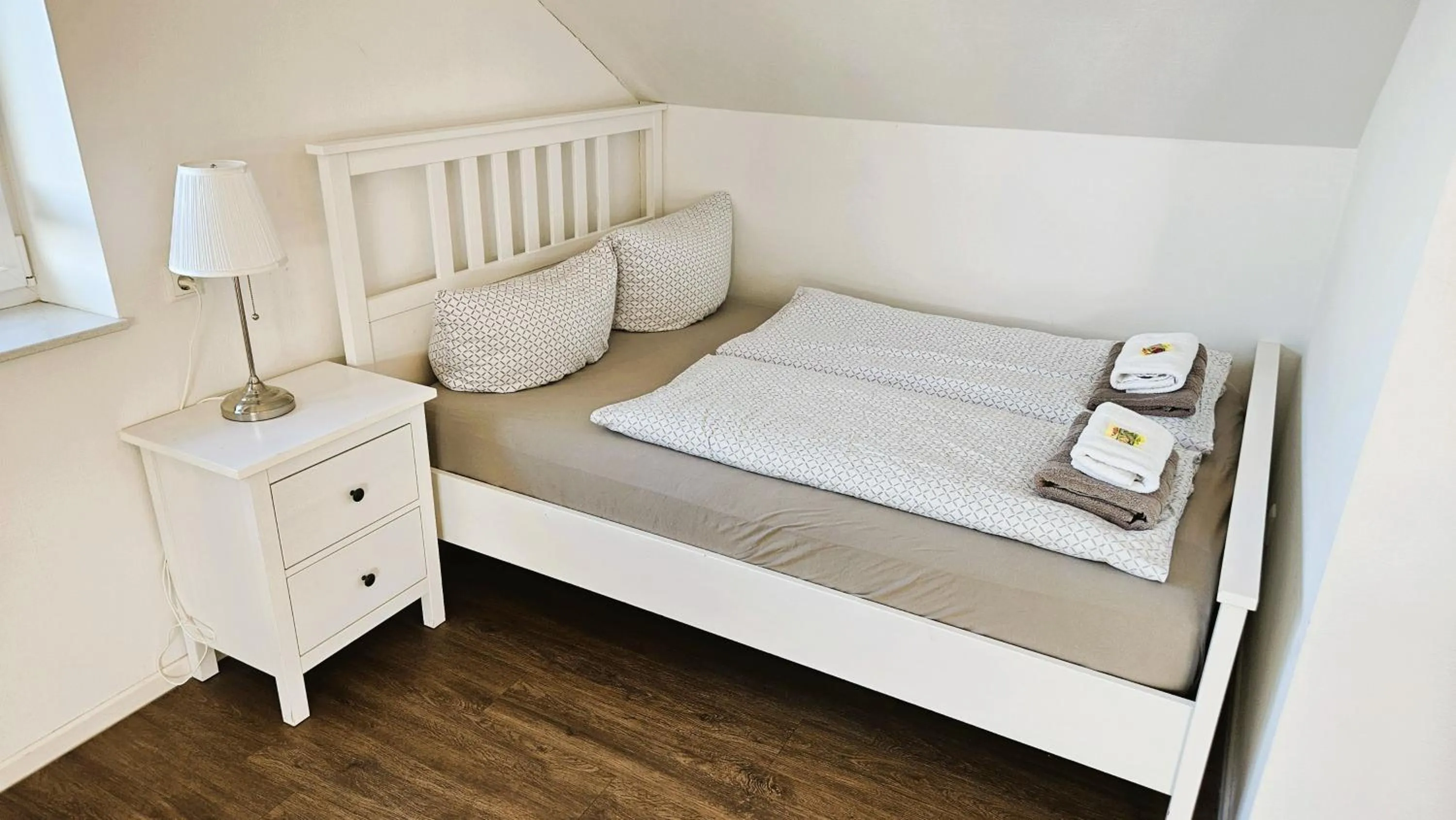 Bed in Hotel Dorfkrug Büsum