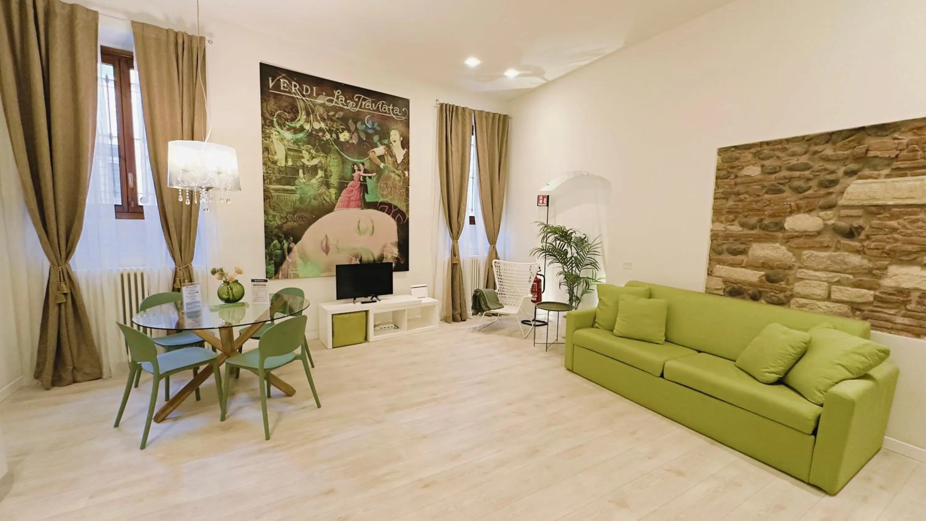 Seating area in Truly Verona