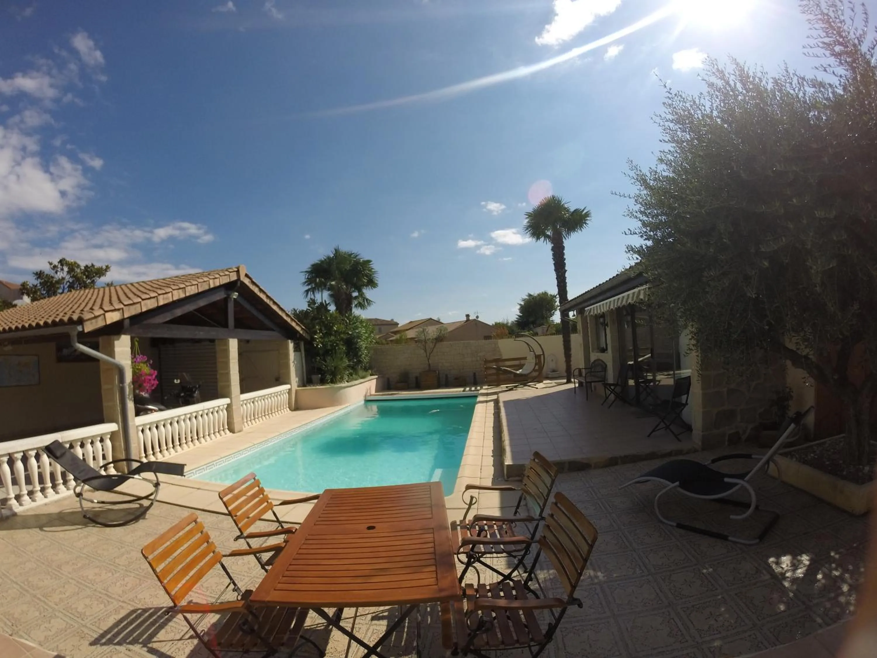 Balcony/Terrace in Villa Escandia