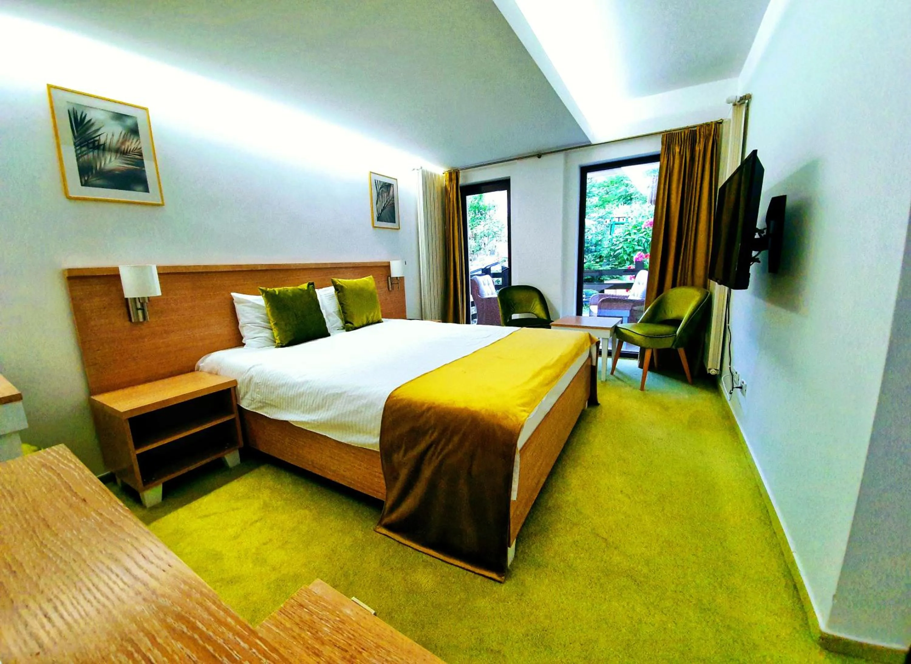 Photo of the whole room, Bed in Casa Varful Cu Dor