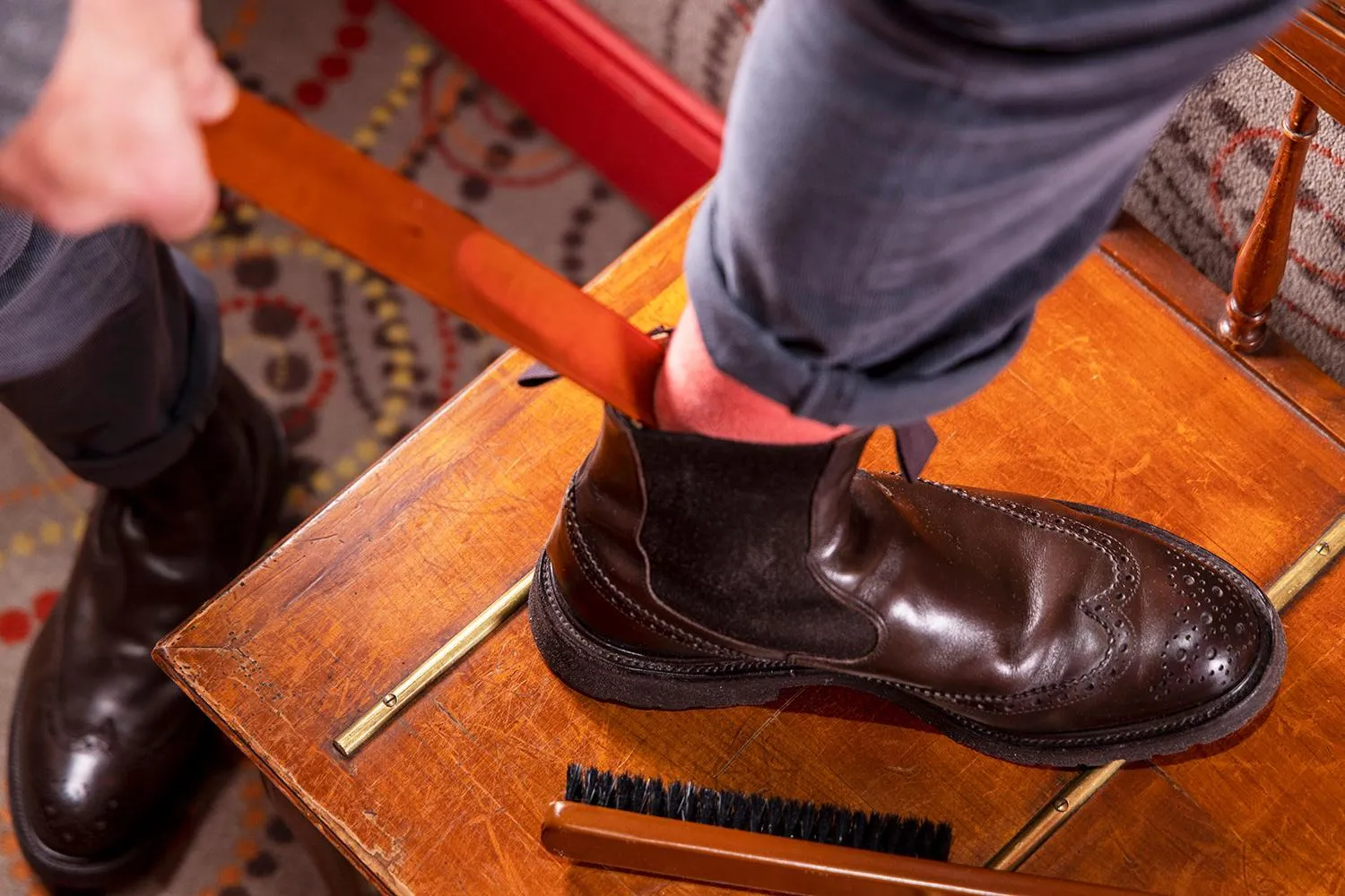 Decorative detail in Hotel De Seine