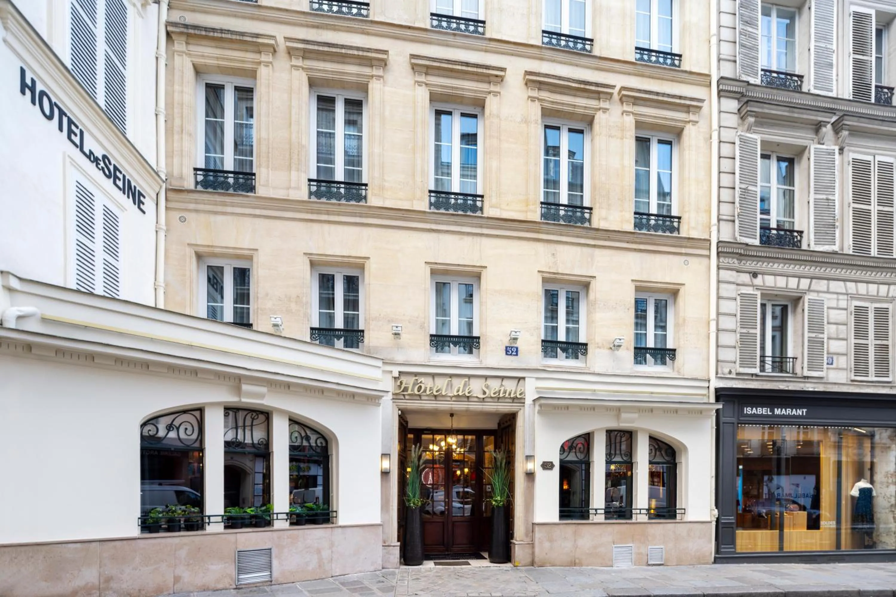 Facade/entrance in Hotel De Seine