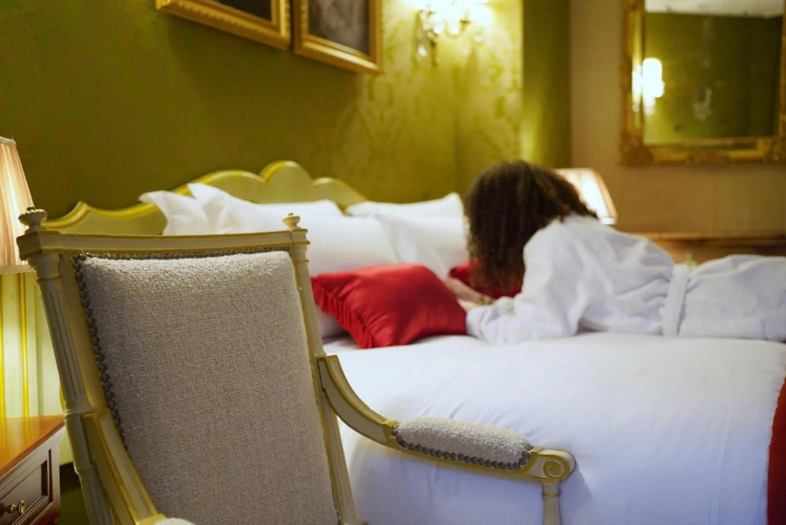 Bed in Hotel De Seine