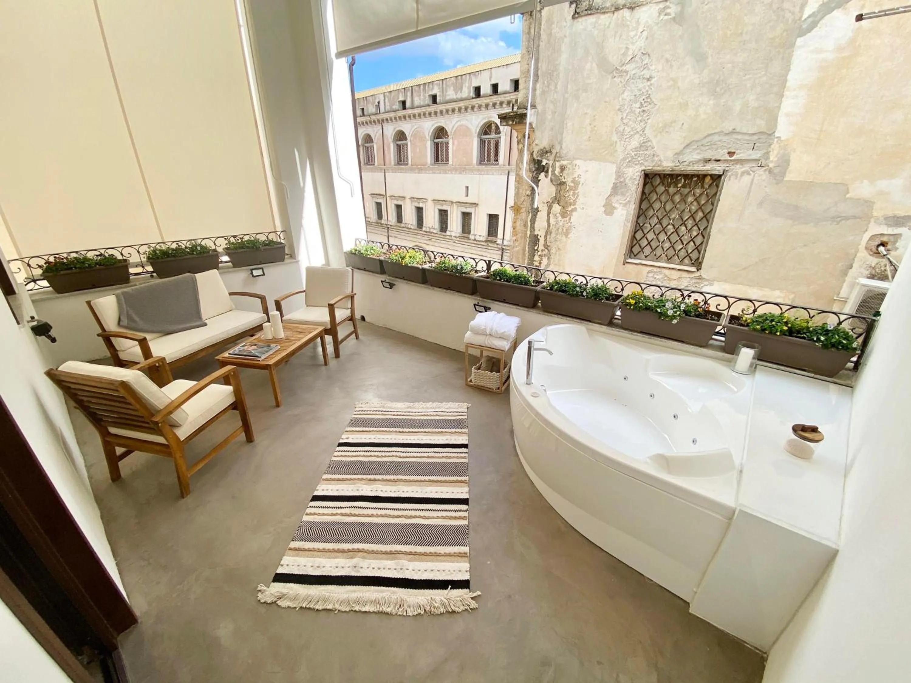 Patio in Casa Nostra Boutique Hotel & Spa