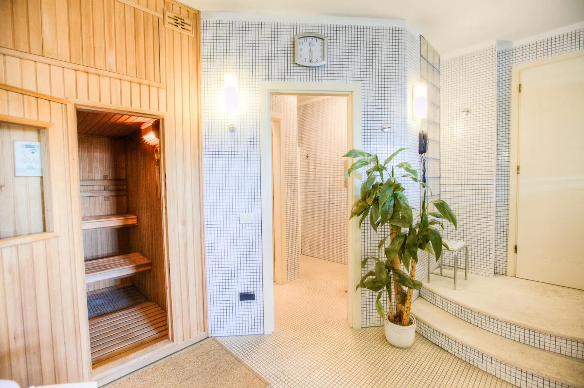 Sauna in Hotel San Francisco Spiaggia