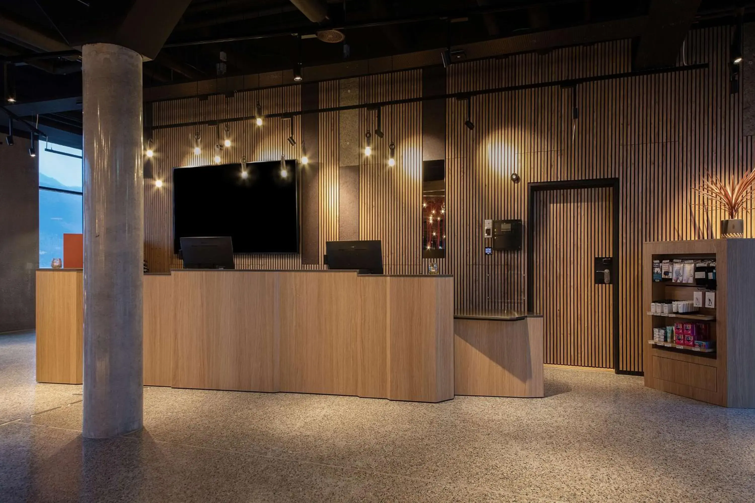 Lobby or reception in Scandic Voss Lobby or reception in Scandic Voss