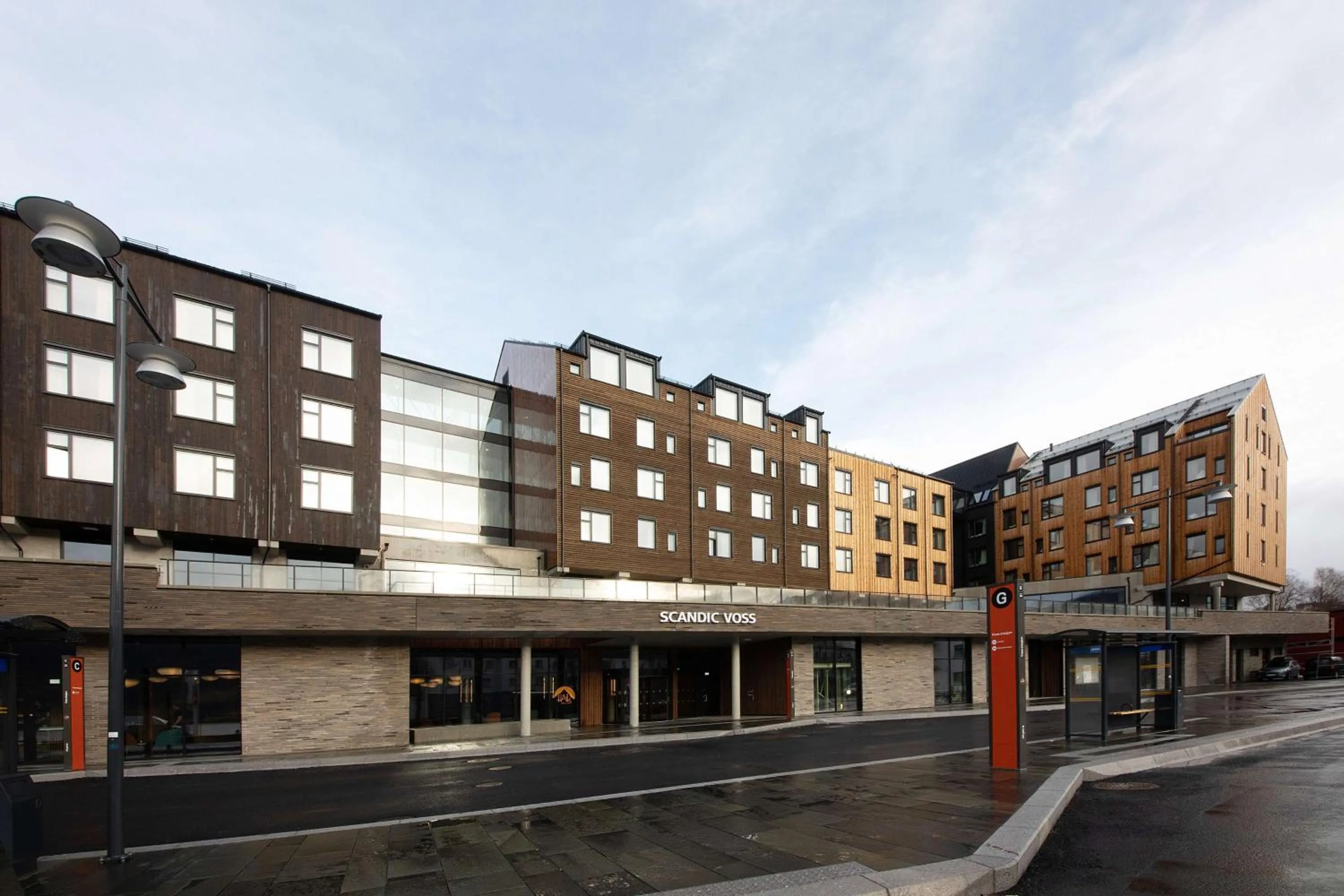 Patio in Scandic Voss