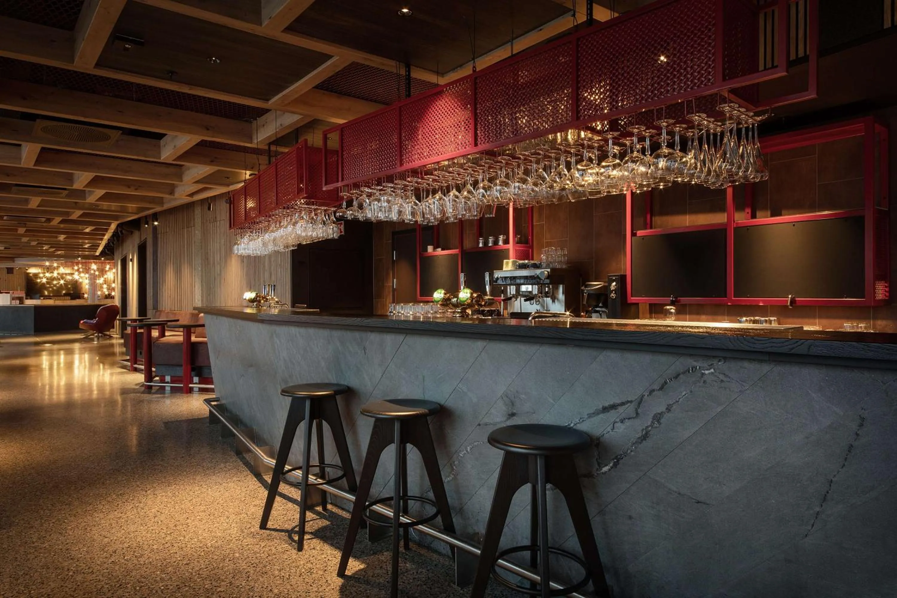 Lounge or bar in Scandic Voss