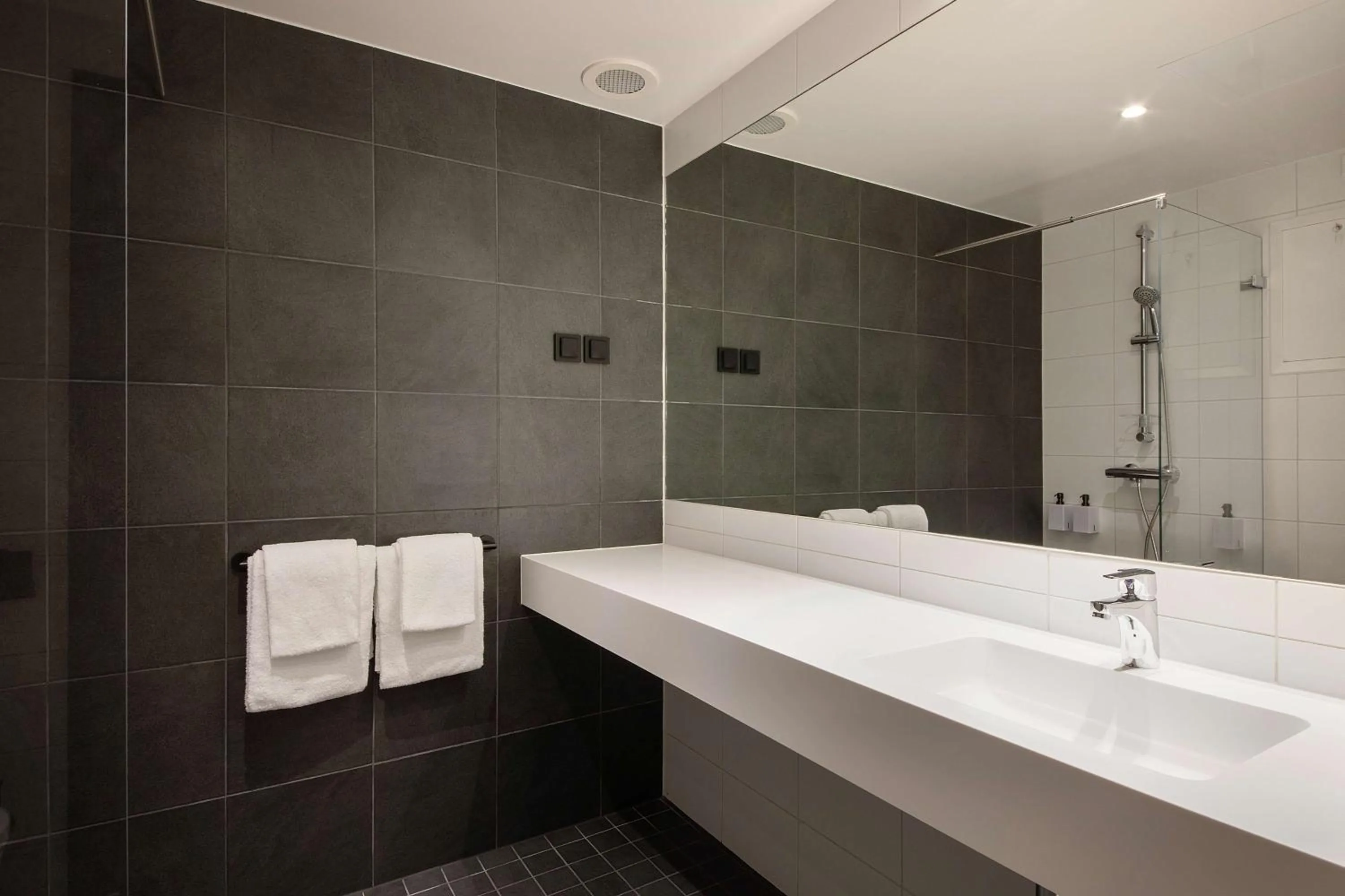 Bedroom in Scandic Voss