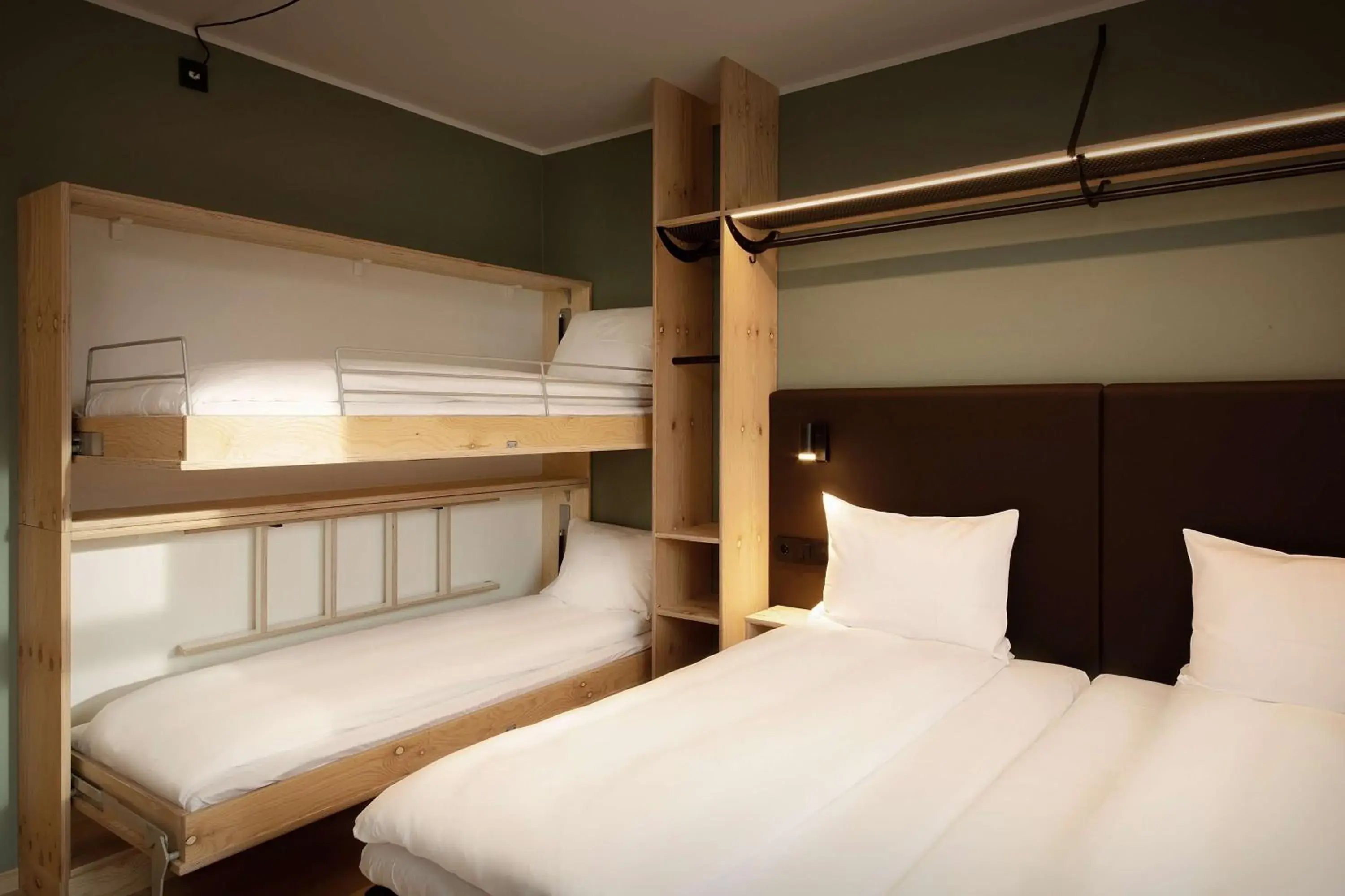 Bedroom, Bed in Scandic Voss Bedroom, Bed in Scandic Voss