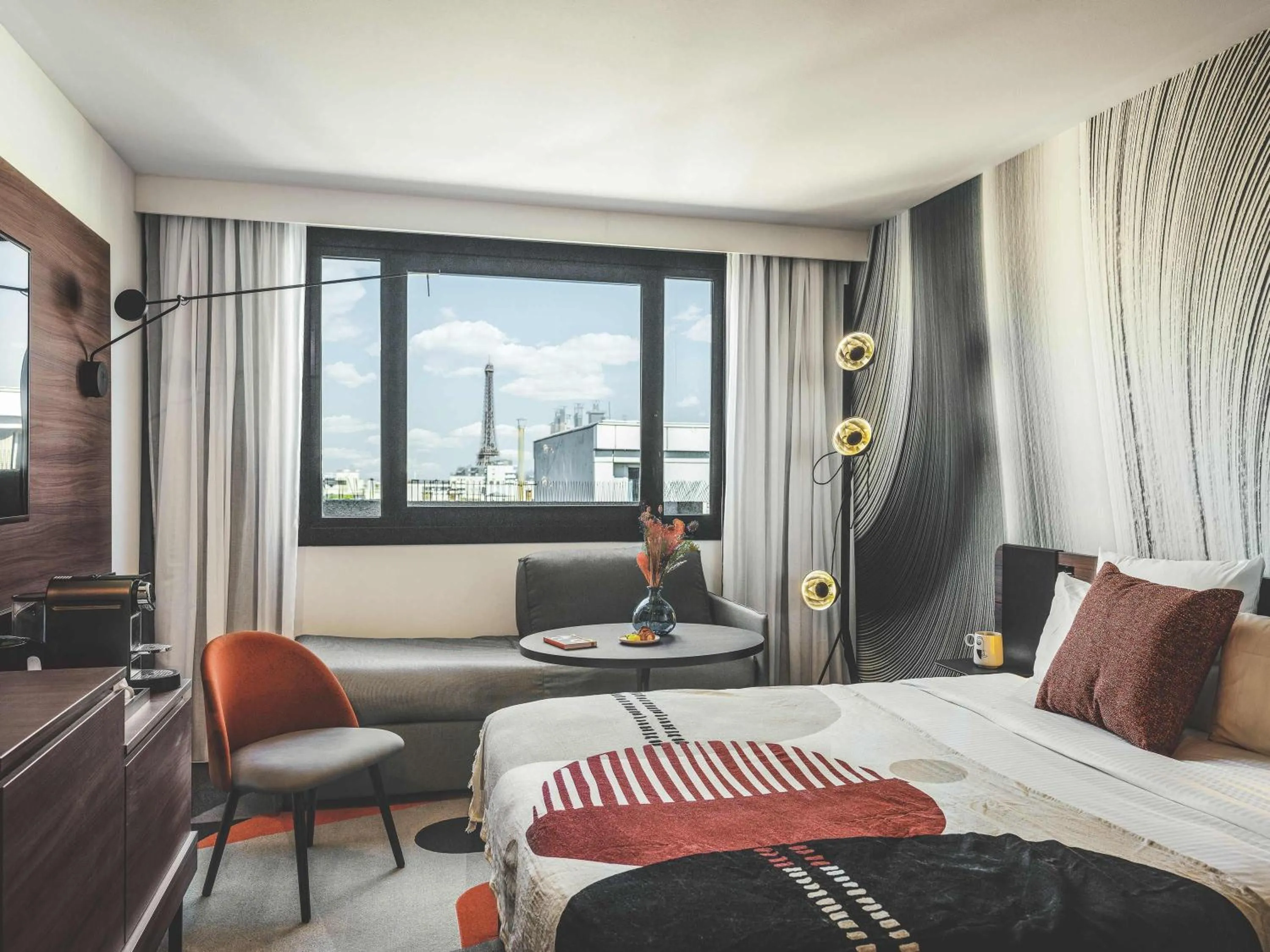 Bedroom, Bed in Novotel Paris Vaugirard Montparnasse