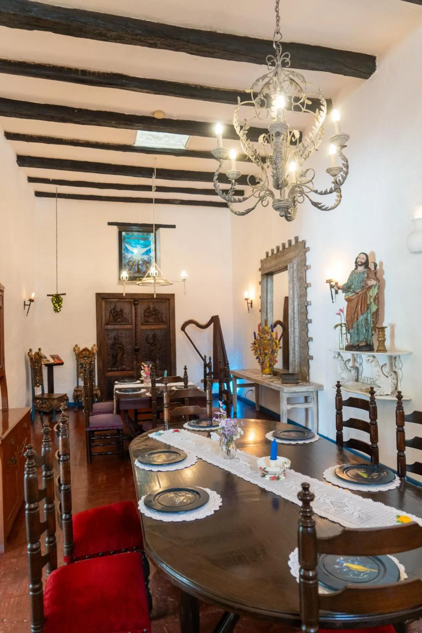 Dining area in Hotel Boutique Casa de Hacienda Su Merced