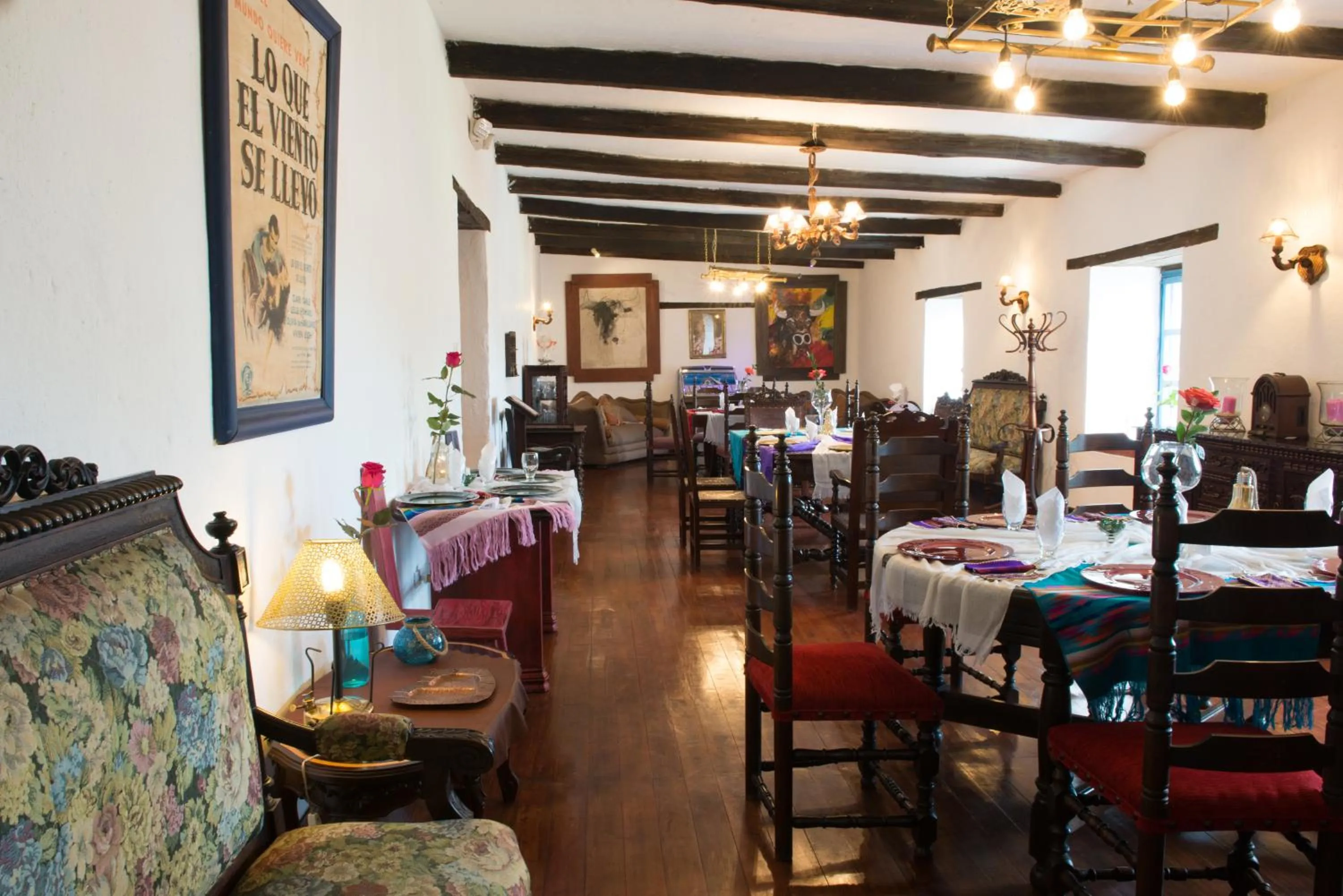 Restaurant/places to eat in Hotel Boutique Casa de Hacienda Su Merced