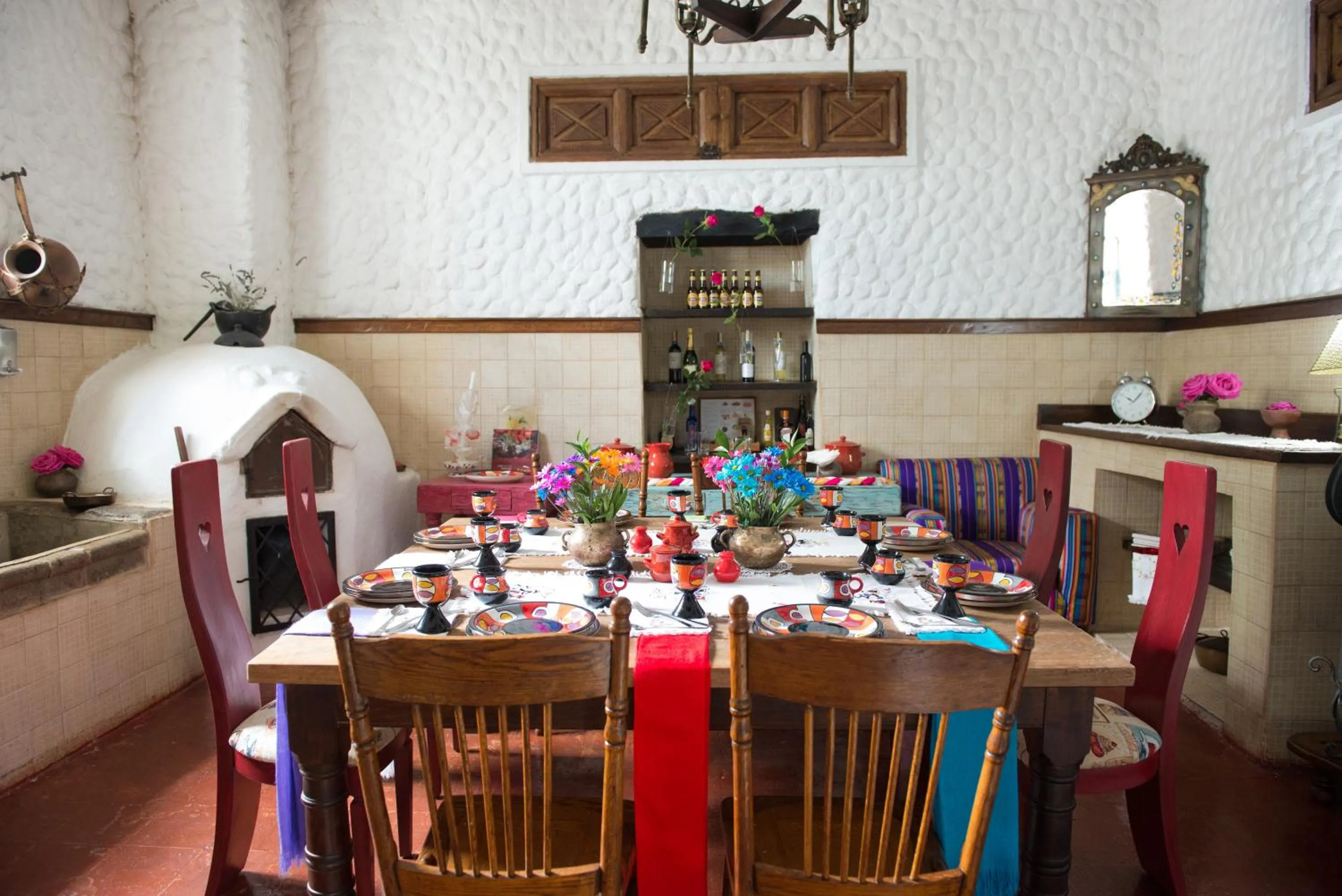 Dining area in Hotel Boutique Casa de Hacienda Su Merced