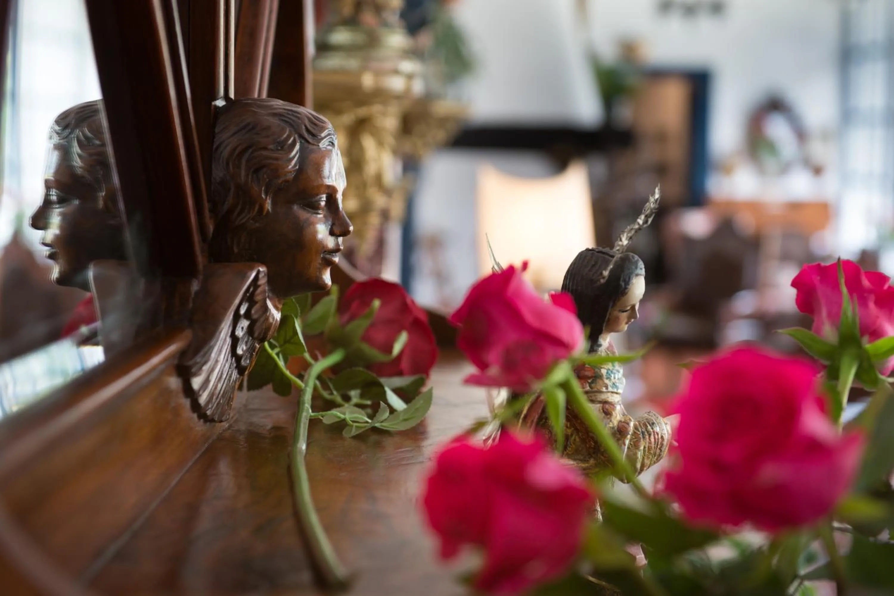 Decorative detail in Hotel Boutique Casa de Hacienda Su Merced