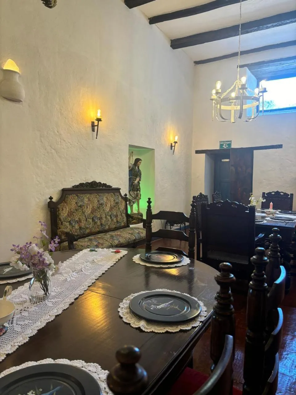 Dining area in Hotel Boutique Casa de Hacienda Su Merced