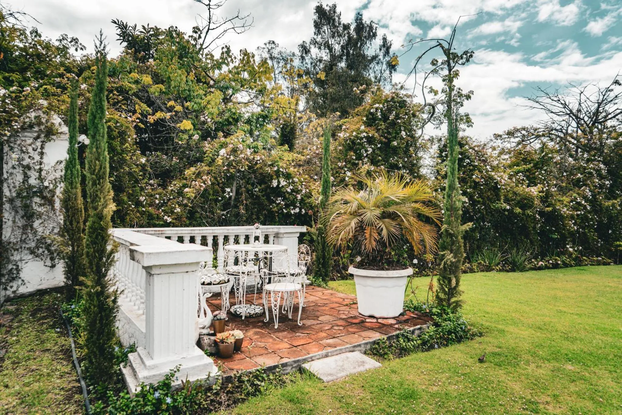 Garden in Hotel Boutique Casa de Hacienda Su Merced