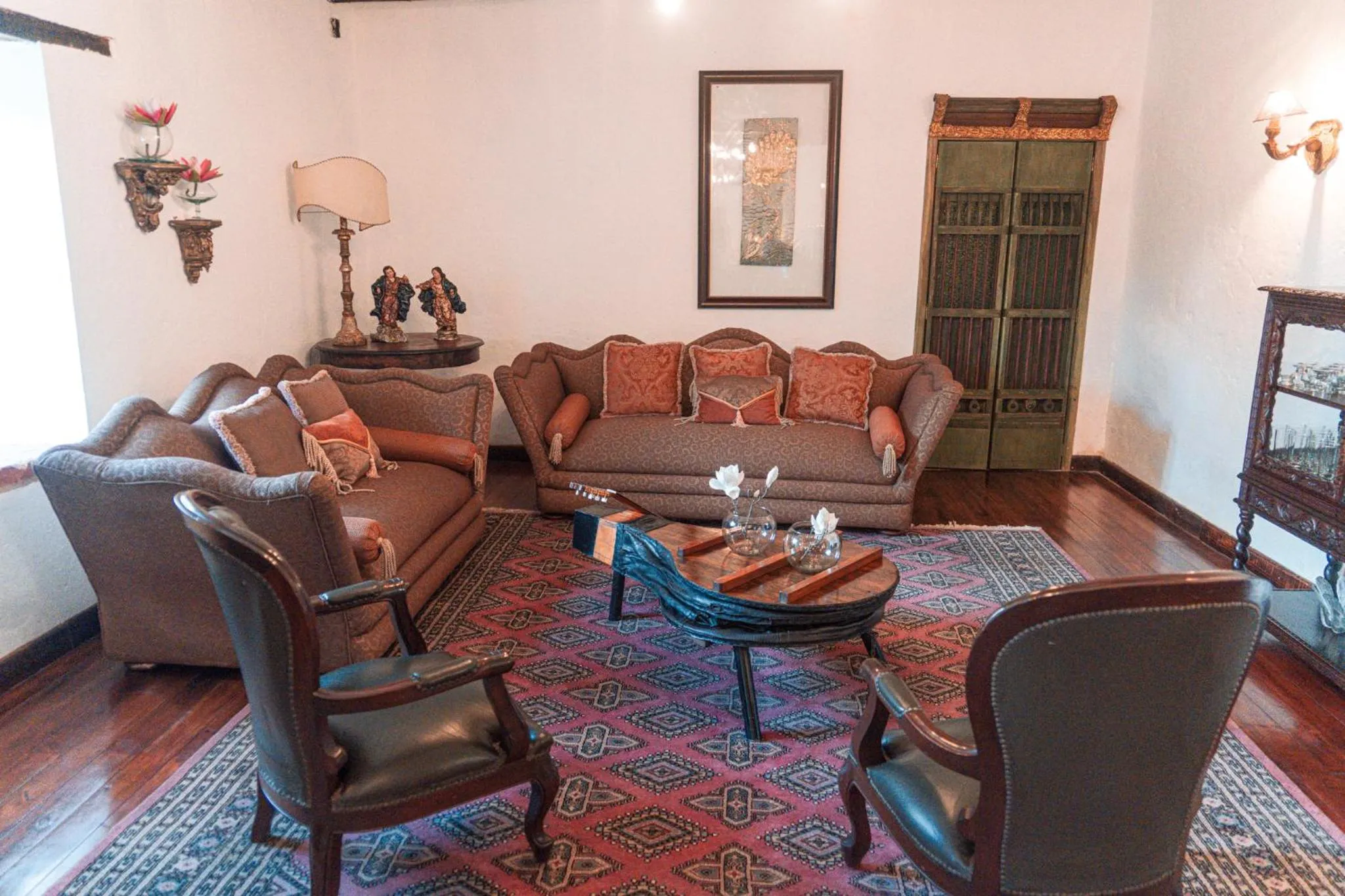Living room in Hotel Boutique Casa de Hacienda Su Merced