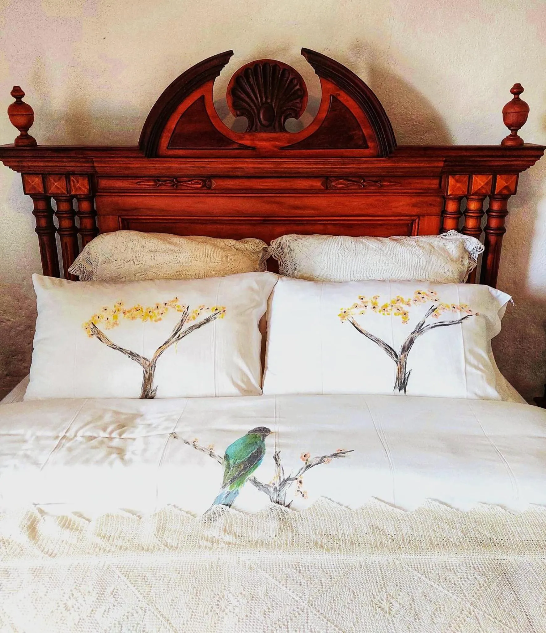 Bed in Hotel Boutique Casa de Hacienda Su Merced