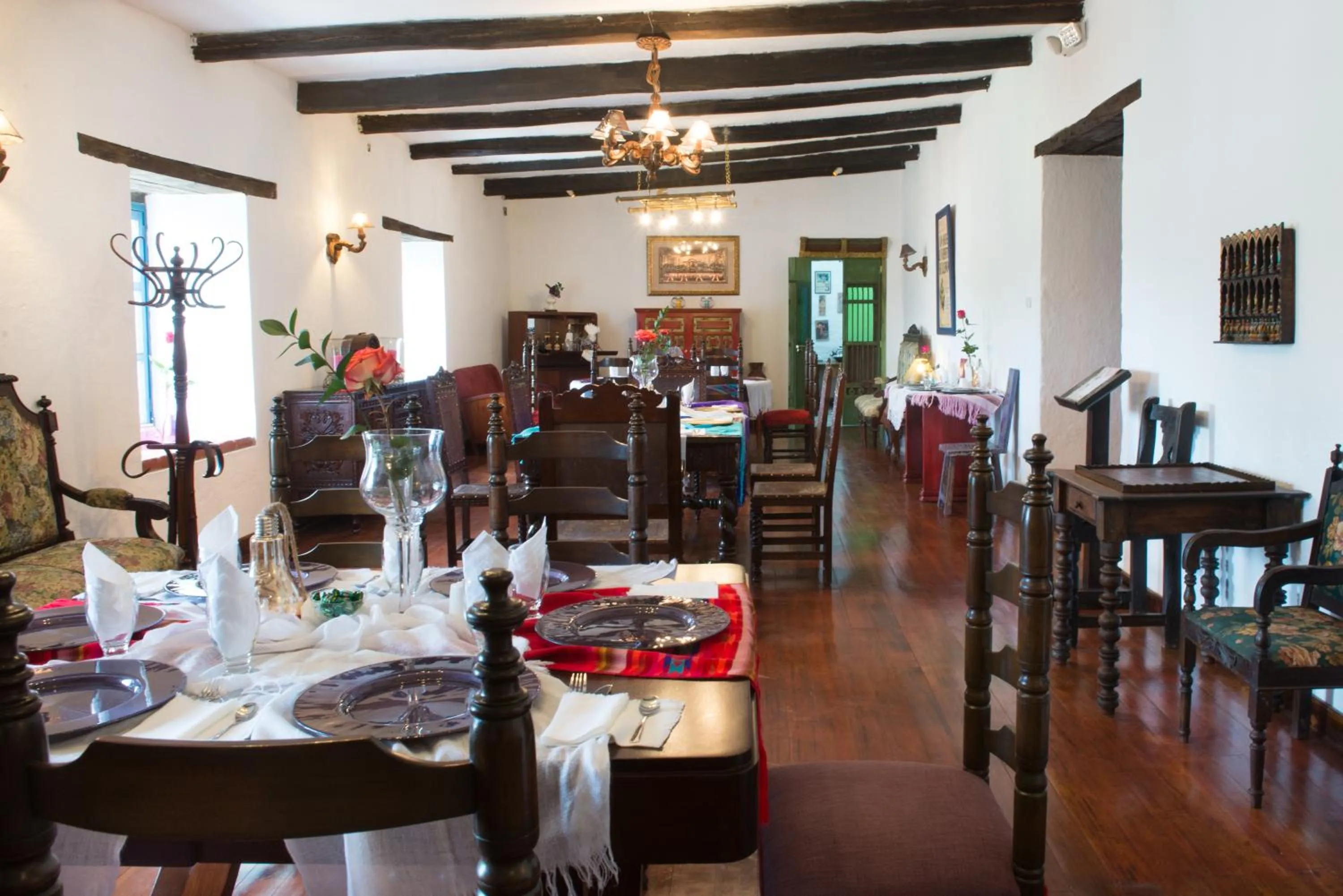Restaurant/places to eat in Hotel Boutique Casa de Hacienda Su Merced