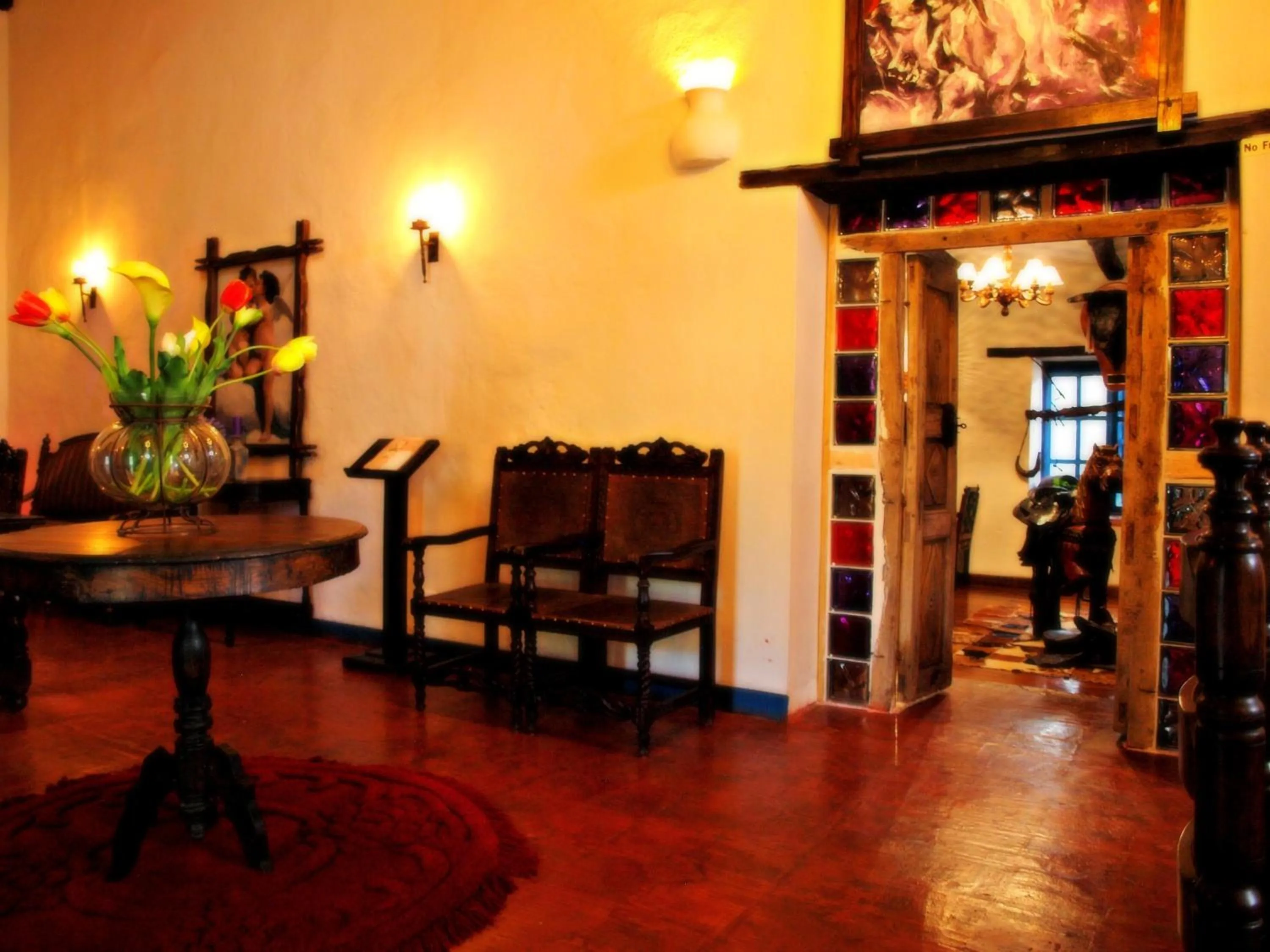 Lounge or bar in Hotel Boutique Casa de Hacienda Su Merced